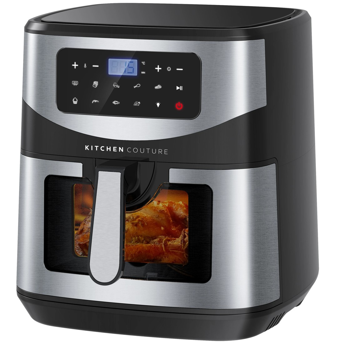 1 Kitchen Couture 12 Litre  View Digital Air Fryer Large Capacity - Silver, 1 of 4