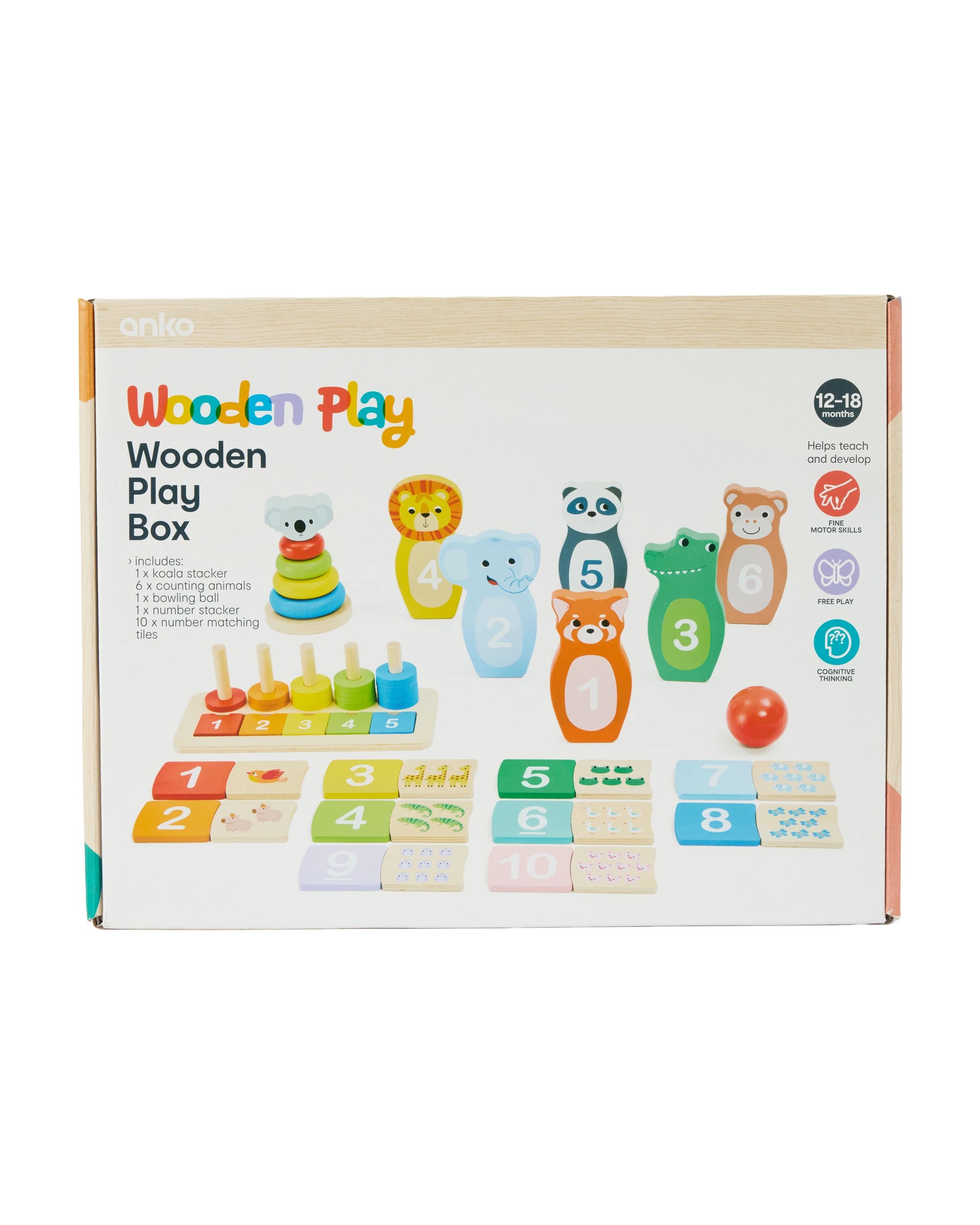 5 Wooden Play Box, 5 of 5