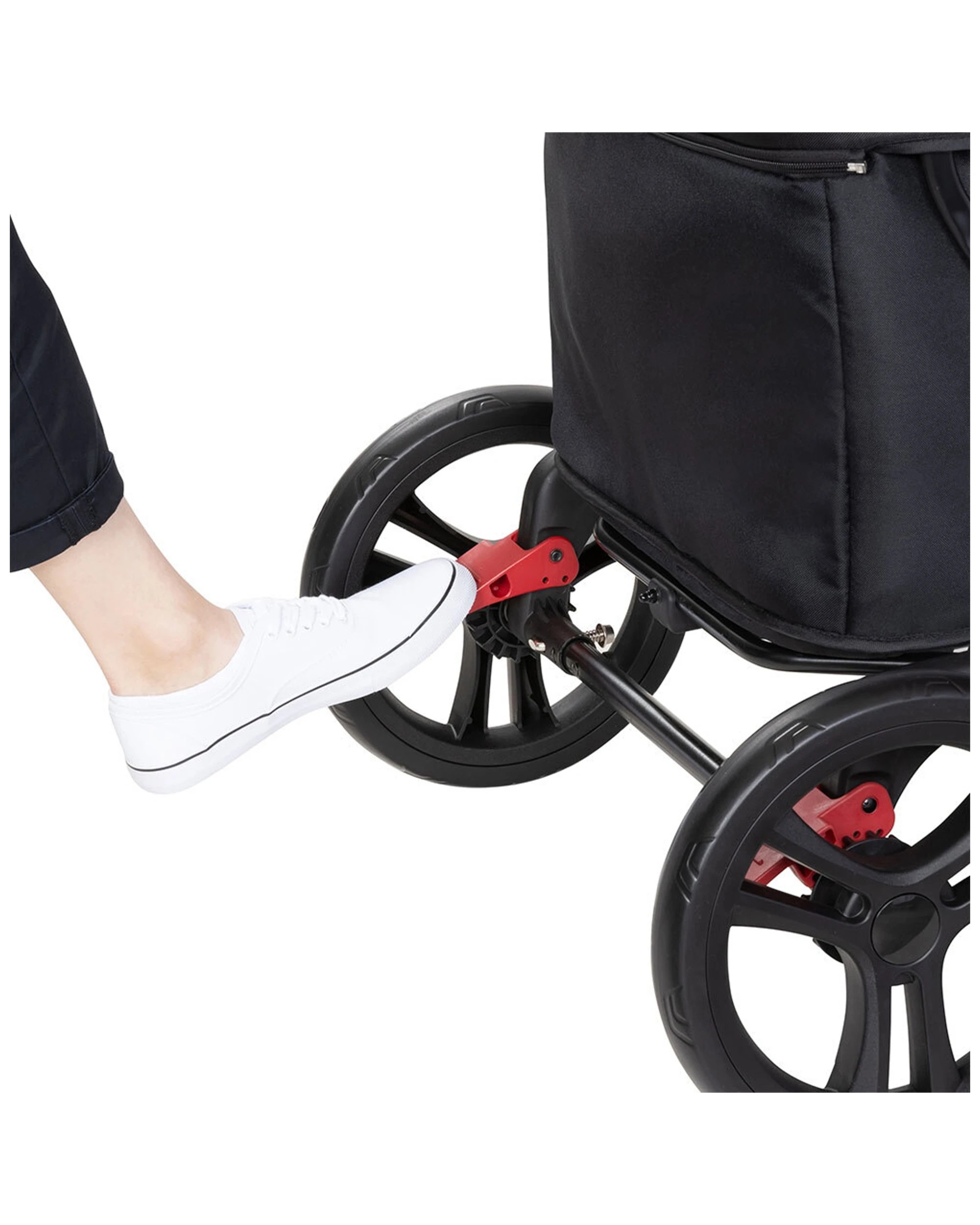 5 Baby Trend Expedition 2 In 1 Stroller Wagon With Canopy In Evening Colour
 - Grey, 5 of 9