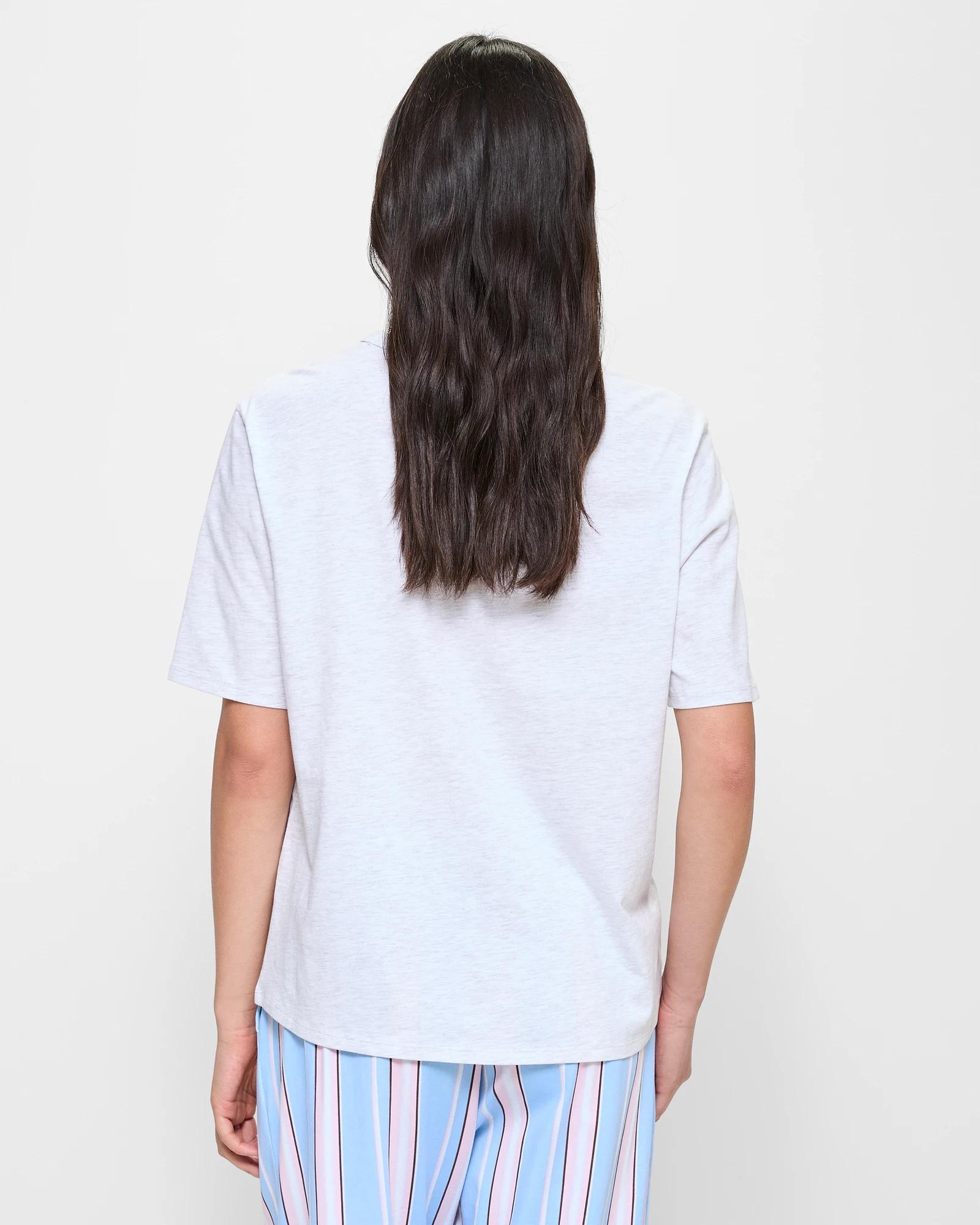4 Target Woman Australian Cotton Sleep Core T-Shirt GREY MARLE, 4 of 5