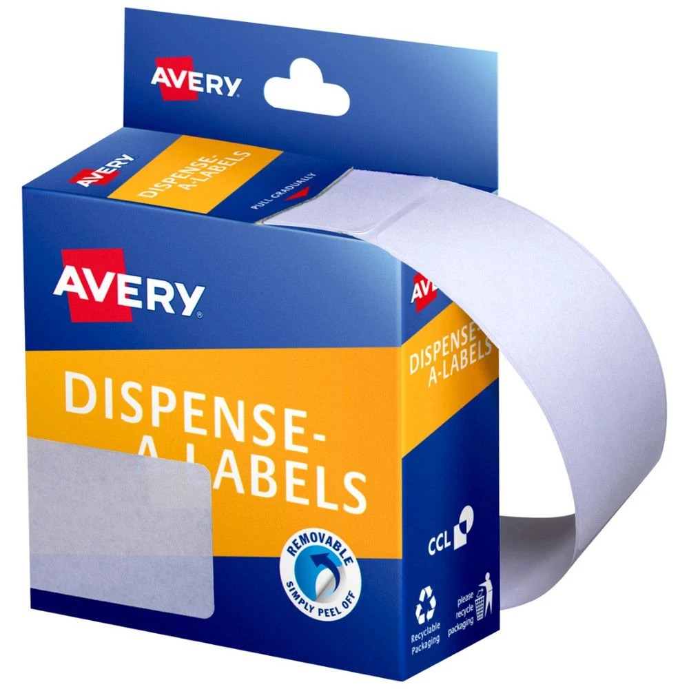 1 Avery Rectangle Labels 76x29mm White 180 Pack, 1 of 1