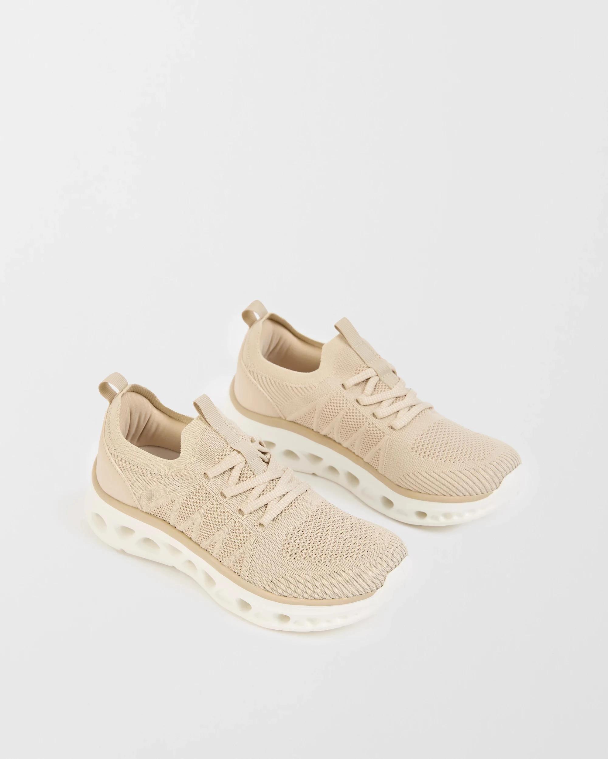 2 Target Woman Womens Active Comfort Slip On Runner BEIGE, 2 of 3