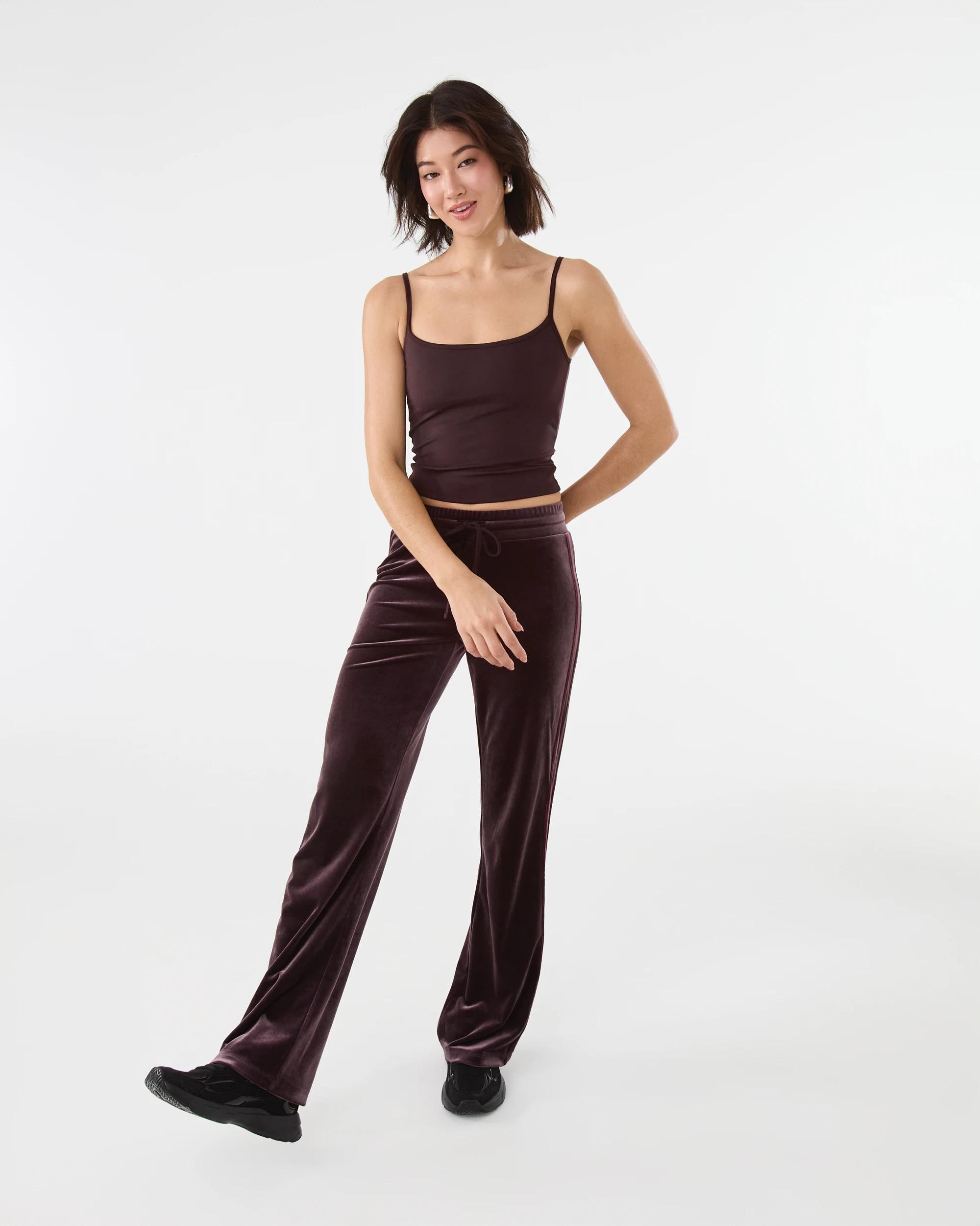 2 Contour Shelf Cami Choc Plum, 2 of 8