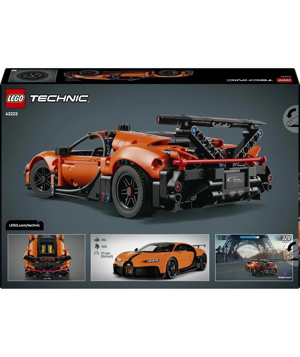 10 LEGO Technic Bugatti Chiron Pur Sport Hypercar 42222, 10 of 10