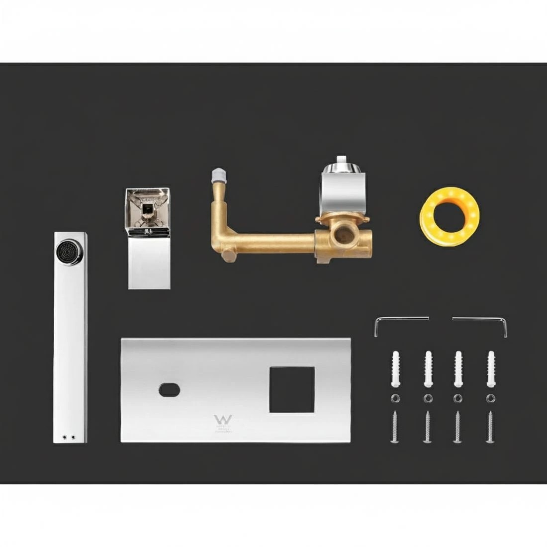 4 Cefito Bathroom Basin Mixer Tap Separate Faucet Vanity Laundry - Silver, 4 of 4