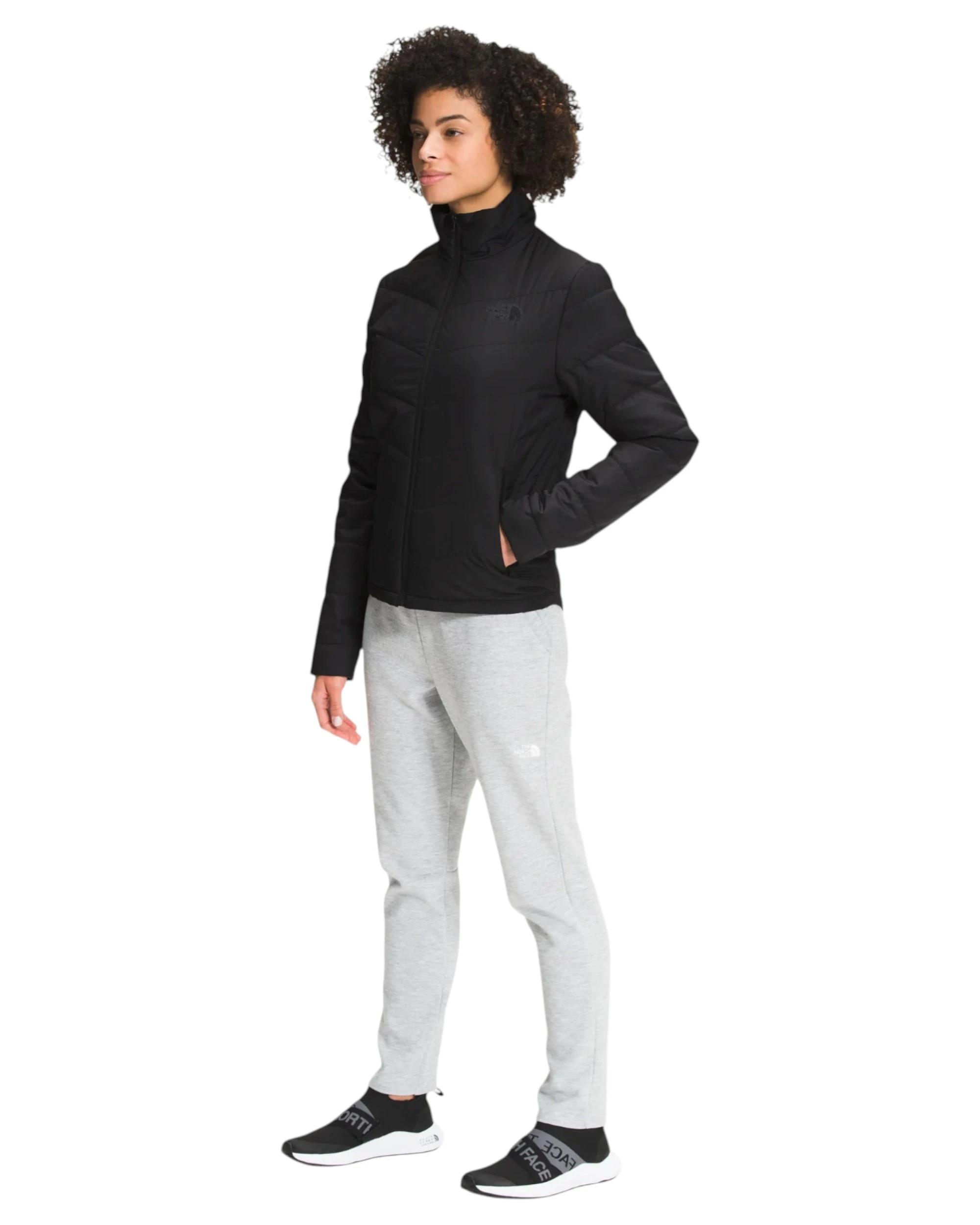 3 The North Face Womens Tamburello Insulated Black Jacket Black, 3 of 3
