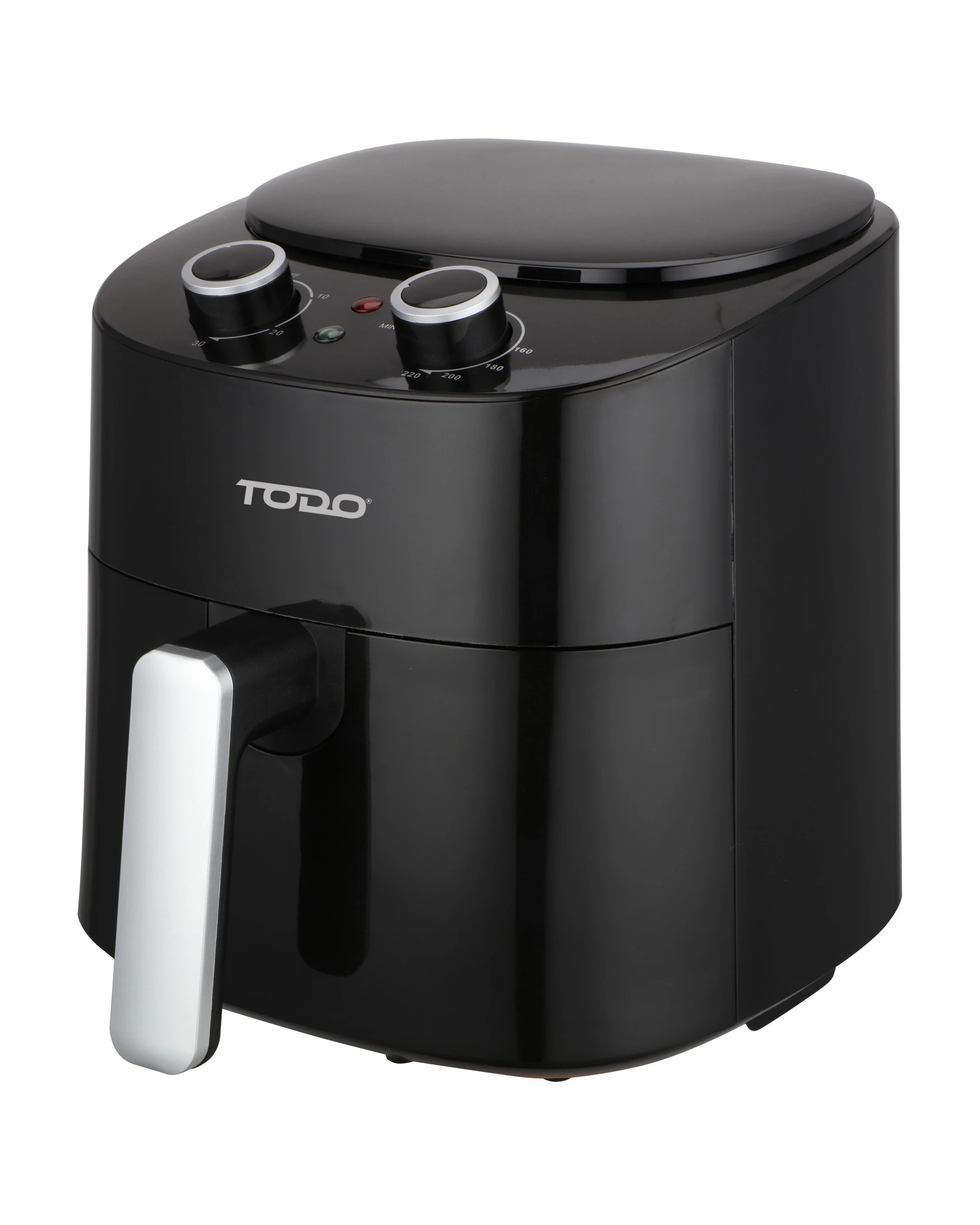 2 TODO 4.2L Air Fryer 1300W Convection Oven Fan Forced Multi Function Cooker Analog - Black, 2 of 4