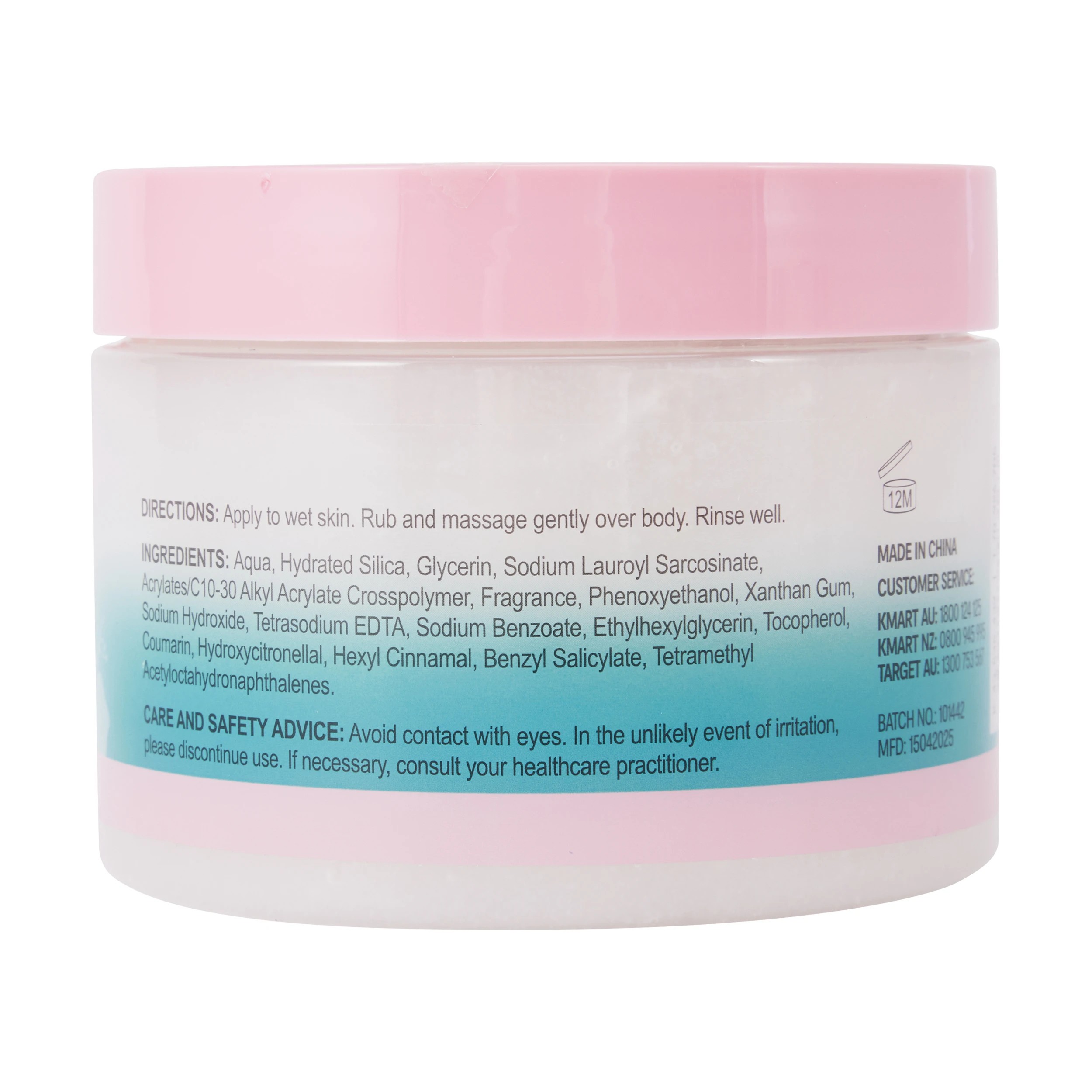 3 OXX Bodycare You Need to Palm Down Body Scrub 250ml - Coconut Scented, 3 of 3