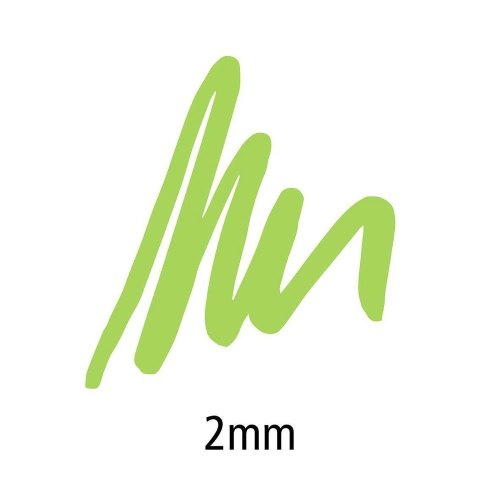 4 Staedtler Lumocolor Whiteboard Marker Bullet Light Green, 4 of 4