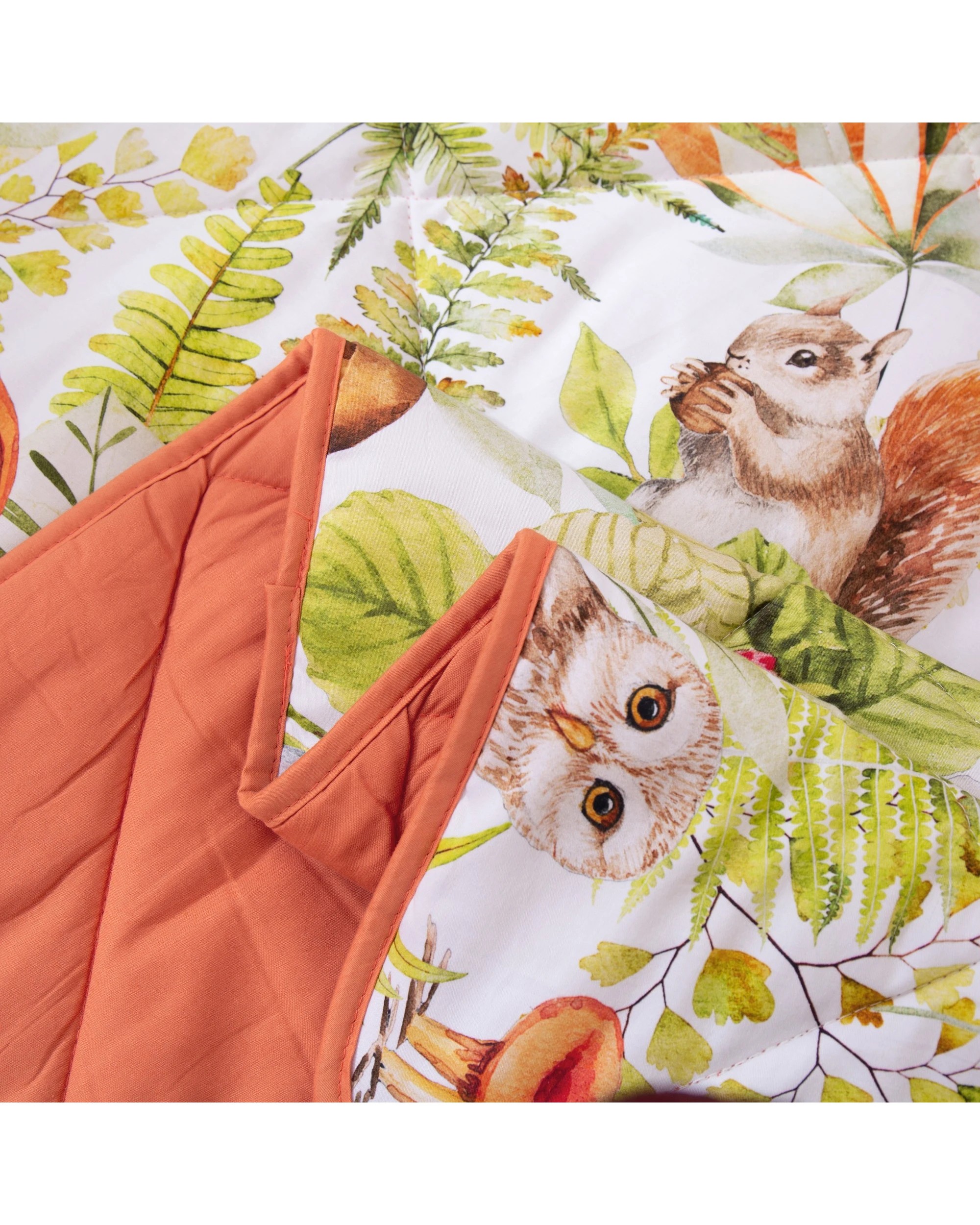 6 Jack & Ava Comforter Set Furry Buddies - Single Bed - Animal Print, 6 of 7