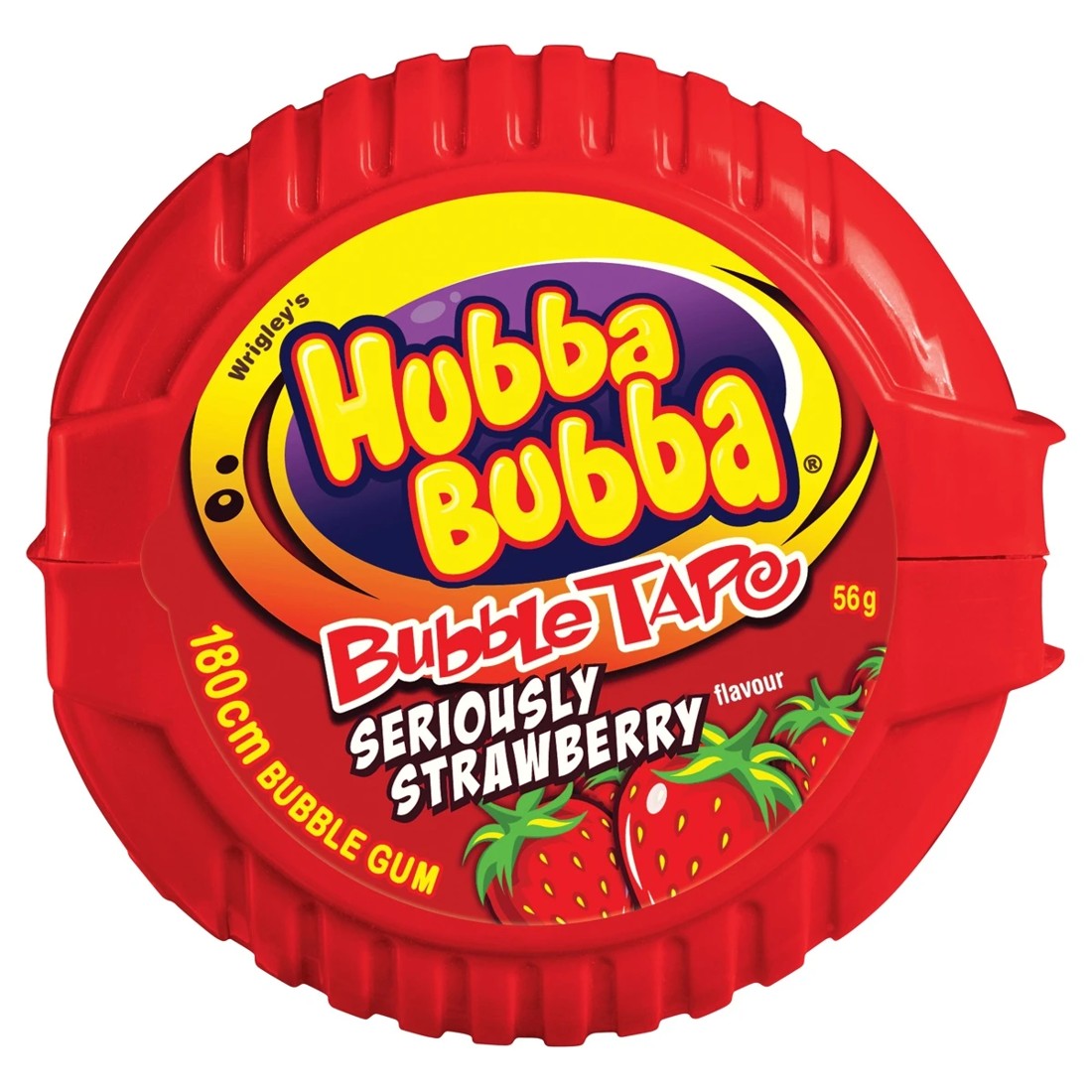 1 Hubba Bubba Gum Tape Strawberry 56g, 1 of 3