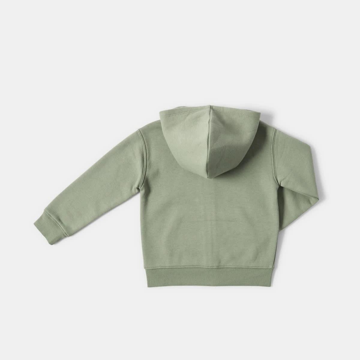 10 Plain Zip Through Hoodie Sea Spray, 10 of 10