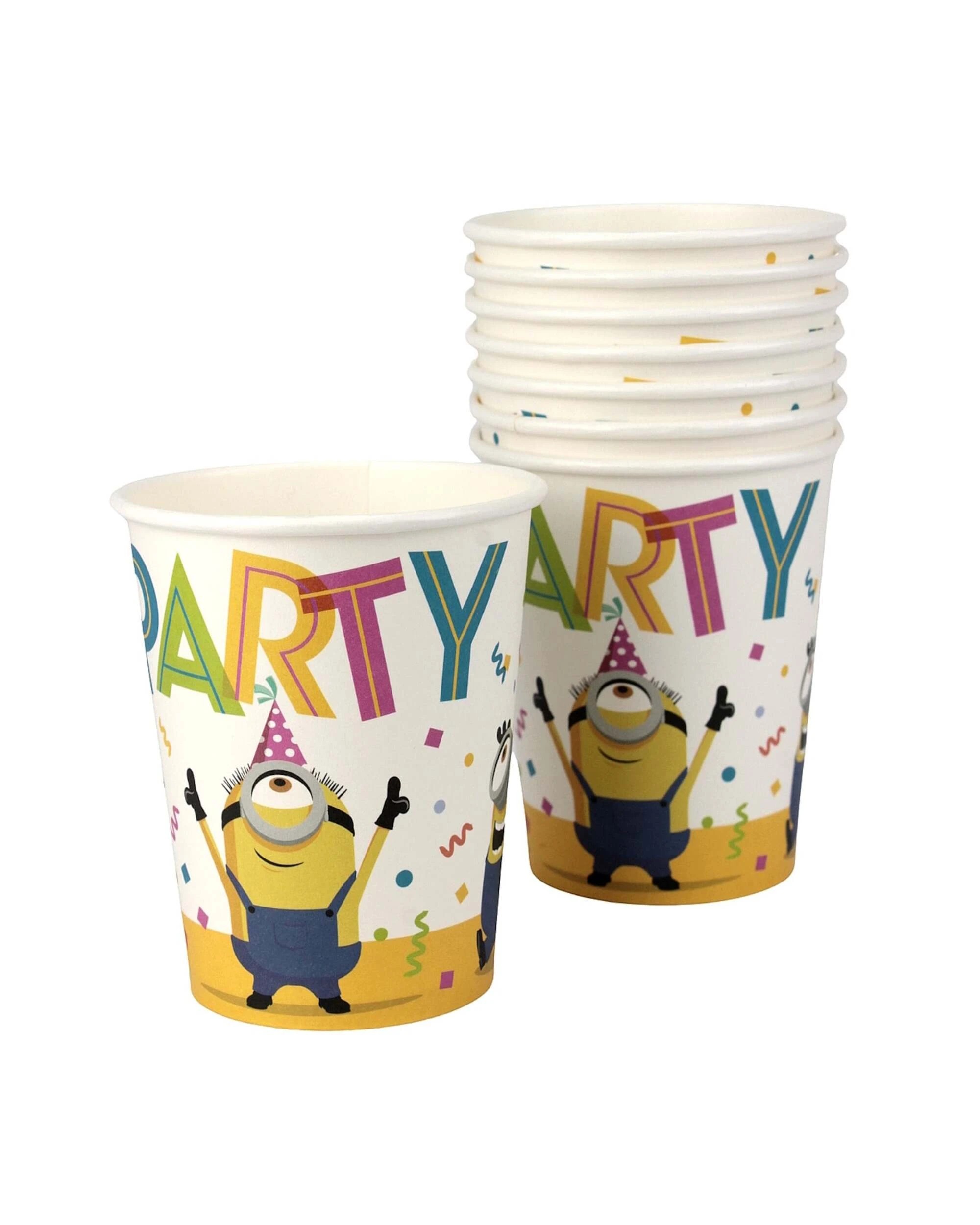 1 Anagram Minions Paper Party Cups Pack of 8Multi - Multi, 1 of 3