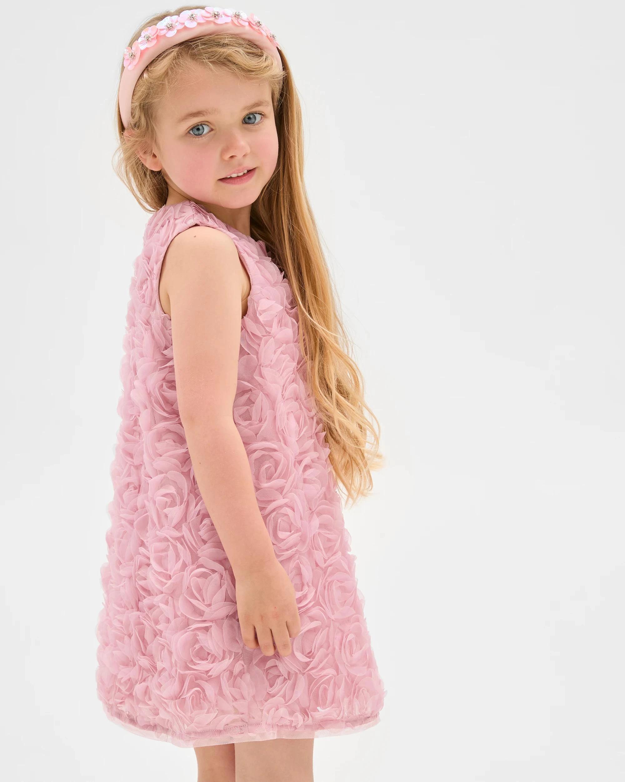 3 Target Rose Tulle Occasion Dress PINK, 3 of 6