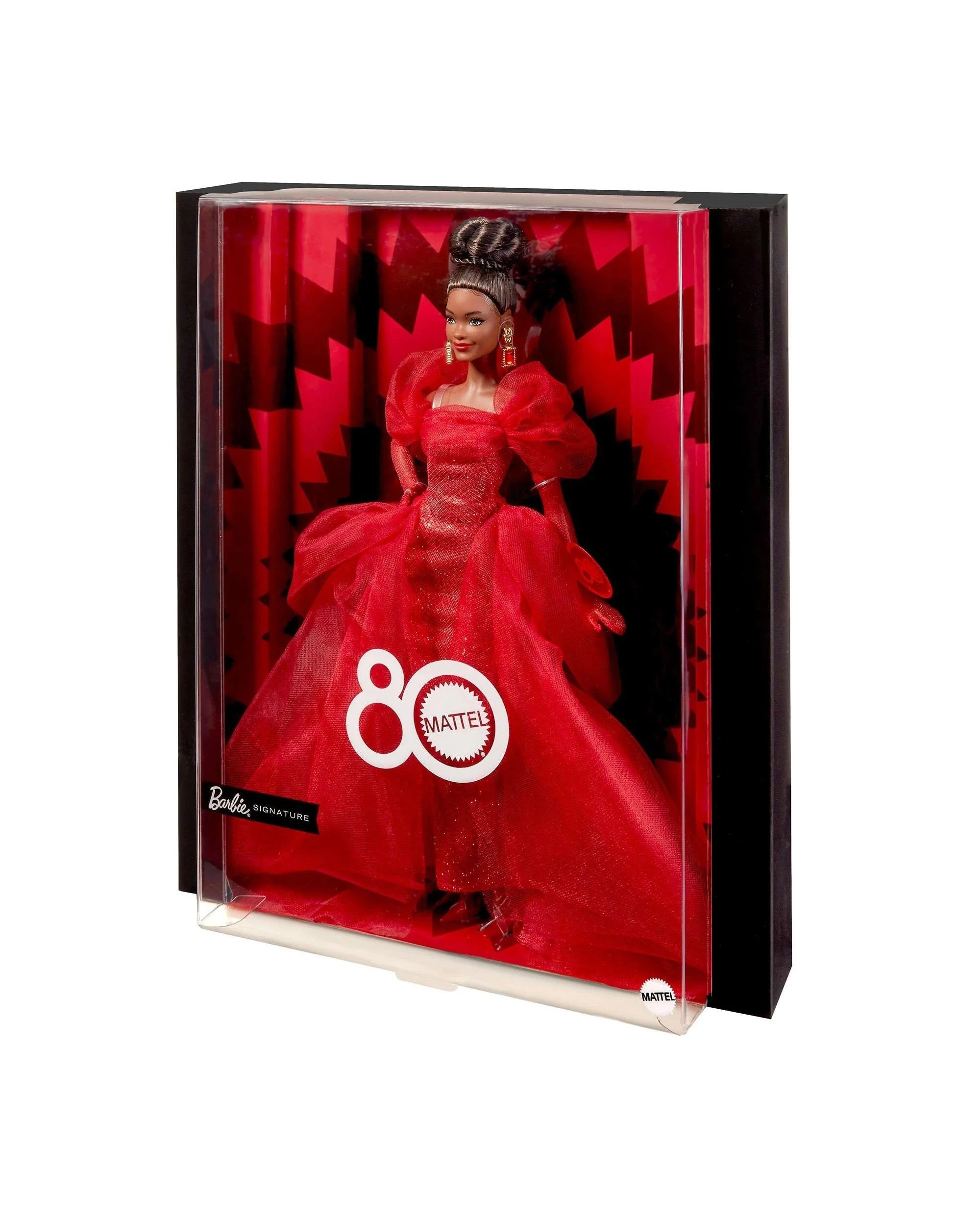 10 Barbie Signature Mattel 80th Anniversary Brunette Doll, 10 of 10