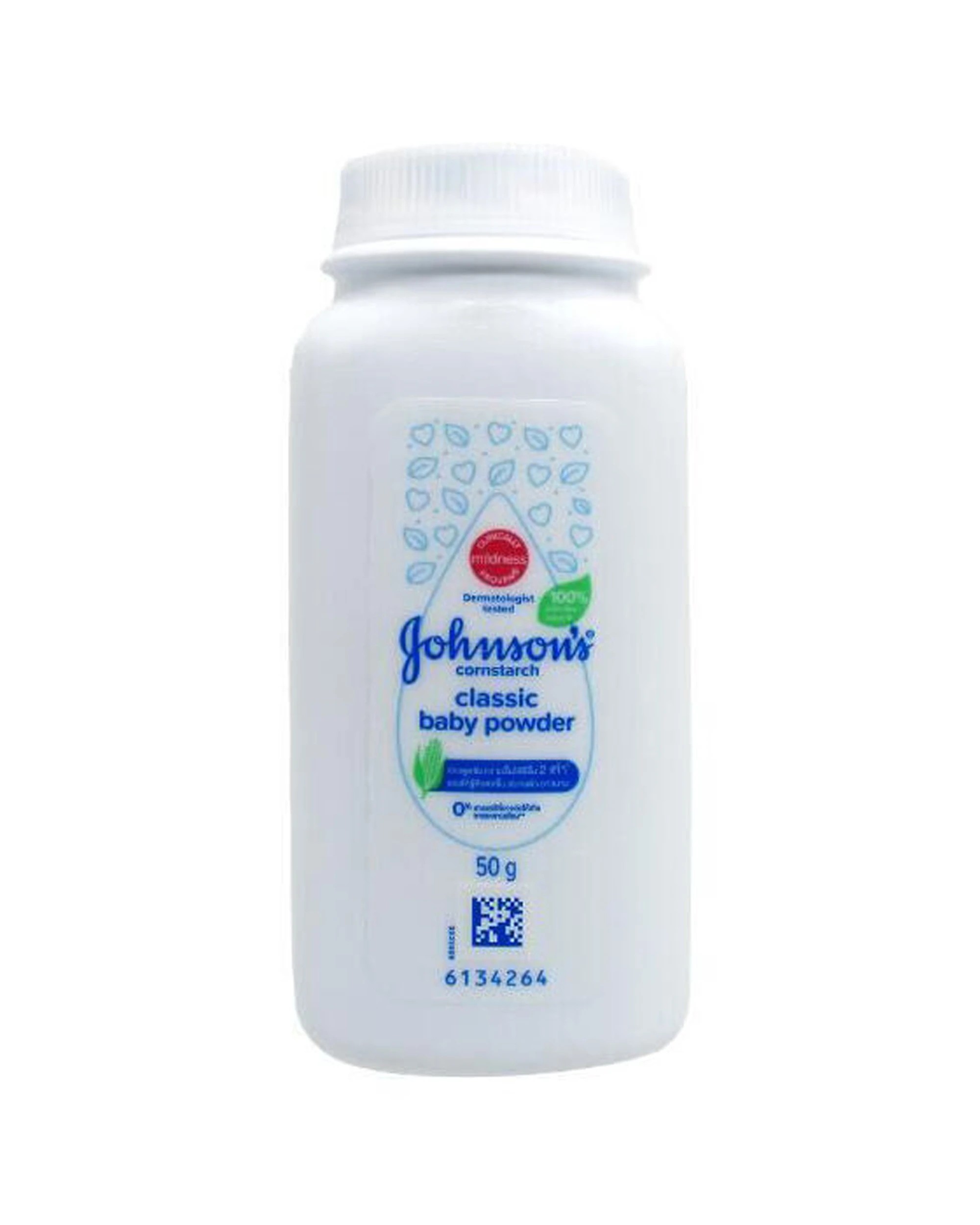2 Johnson's 12PK Classic Baby Powder Cornstarch Gentle & Soothing Skin Care Set 50g - White, 2 of 2