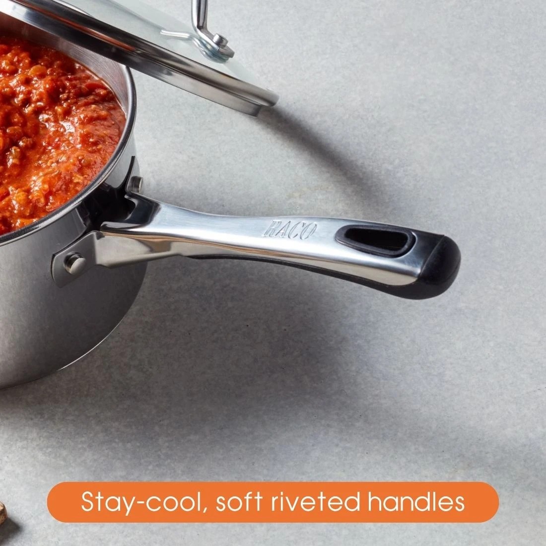 5 Raco 24cm Stainless Steel Non-Stick Frypan, Induction & Oven Safe - Silver, 5 of 5