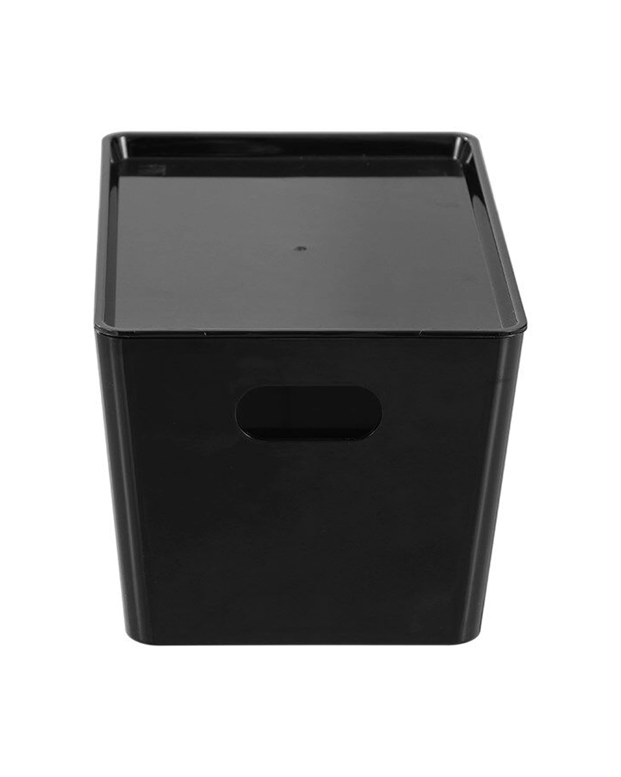 6 Boxsweden Smooth Tidy Storage Box 5.6 Litre 26x17.5x14.5cm Lidded Durable - Assorted, 6 of 9