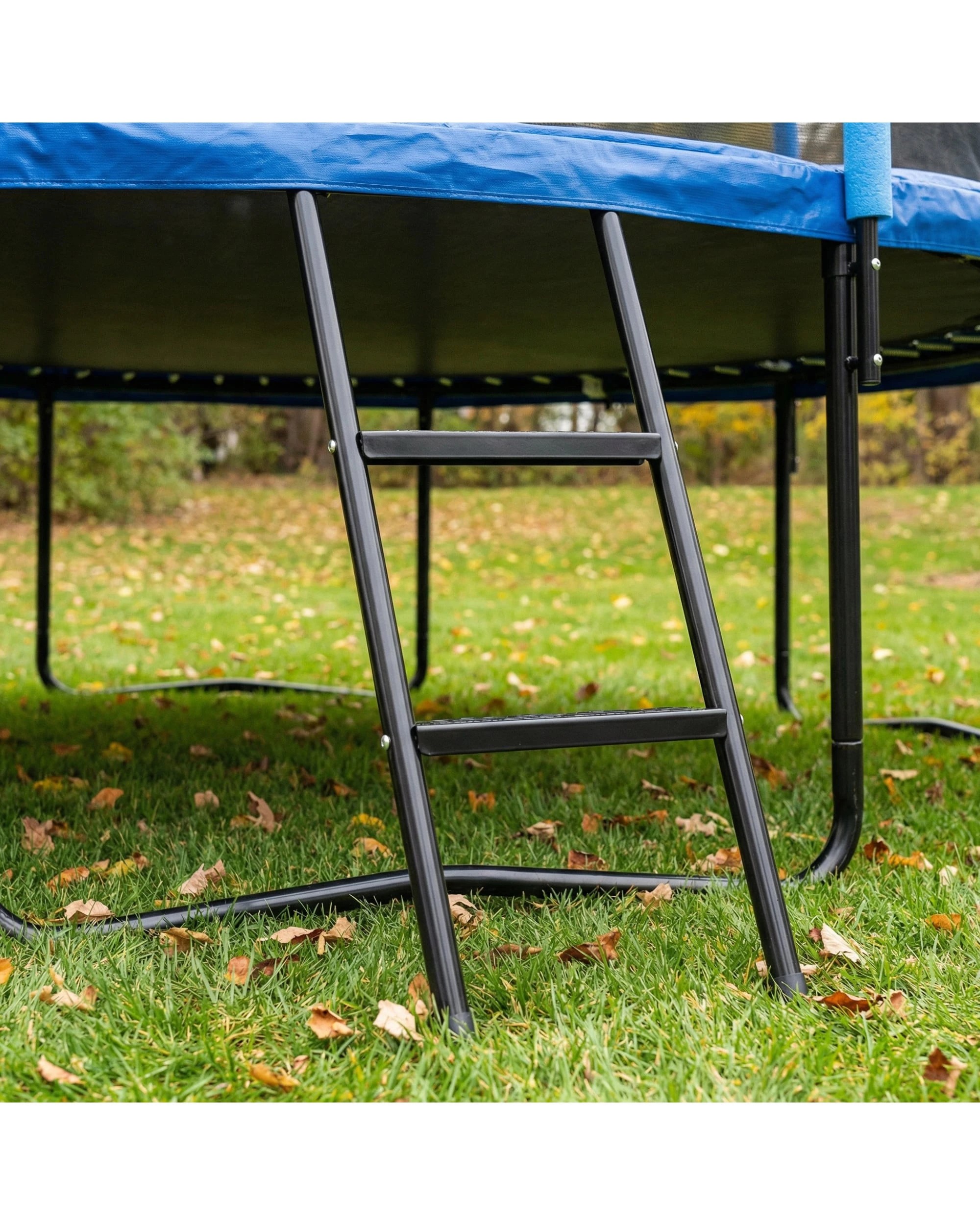 5 Kahuna Twister 14ft Springless Trampoline with Basketball Set - Purple, 5 of 8