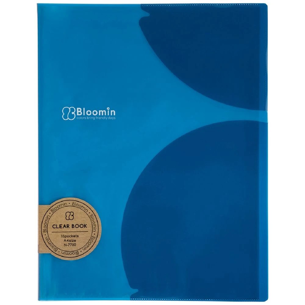 1 Bloomin Display Book 10 Pocket Blue, 1 of 4