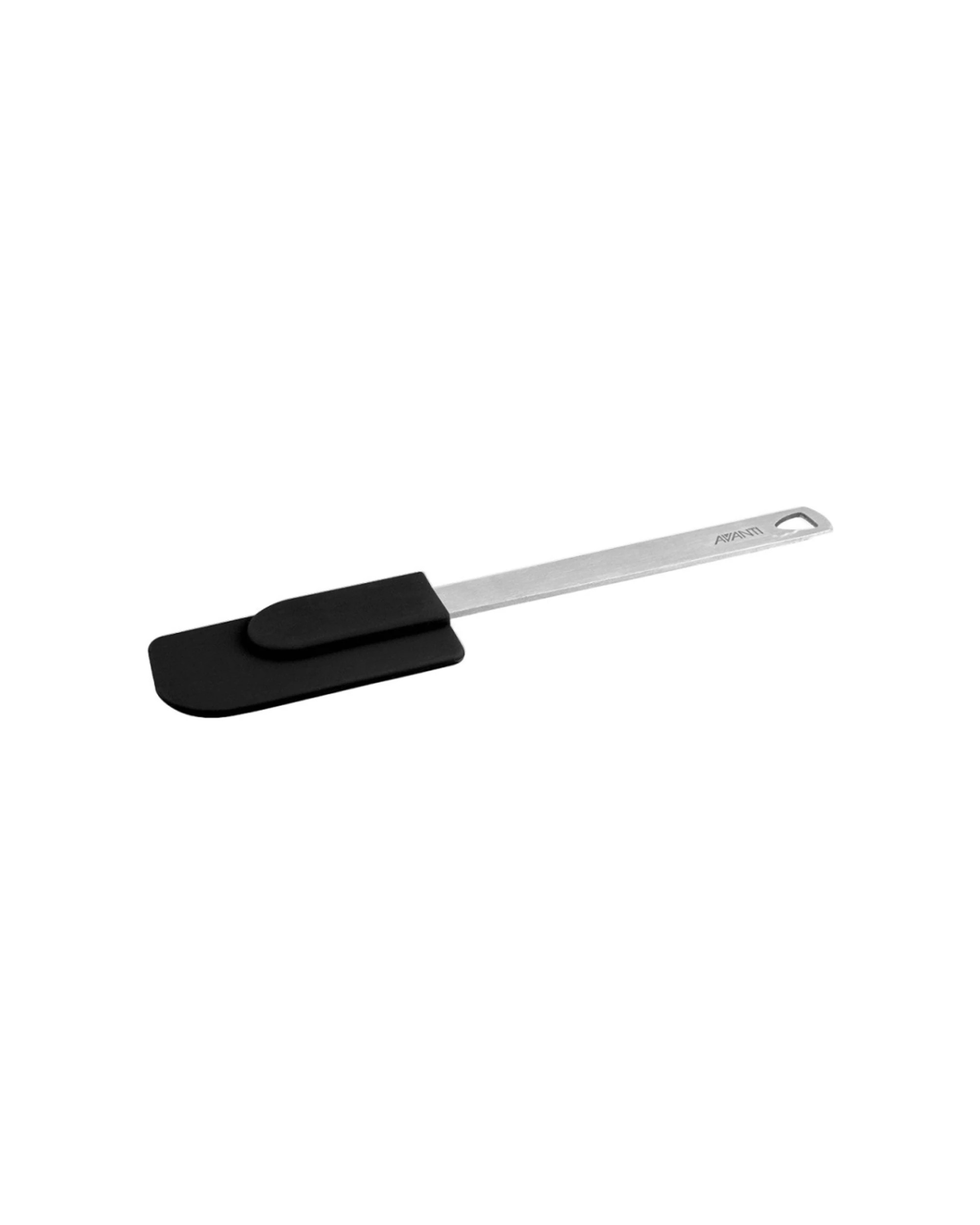 1 Avanti Mini Silicone Spatula Stainless Steel Handle Heat Safe Kitchen 18cm - Black, 1 of 1