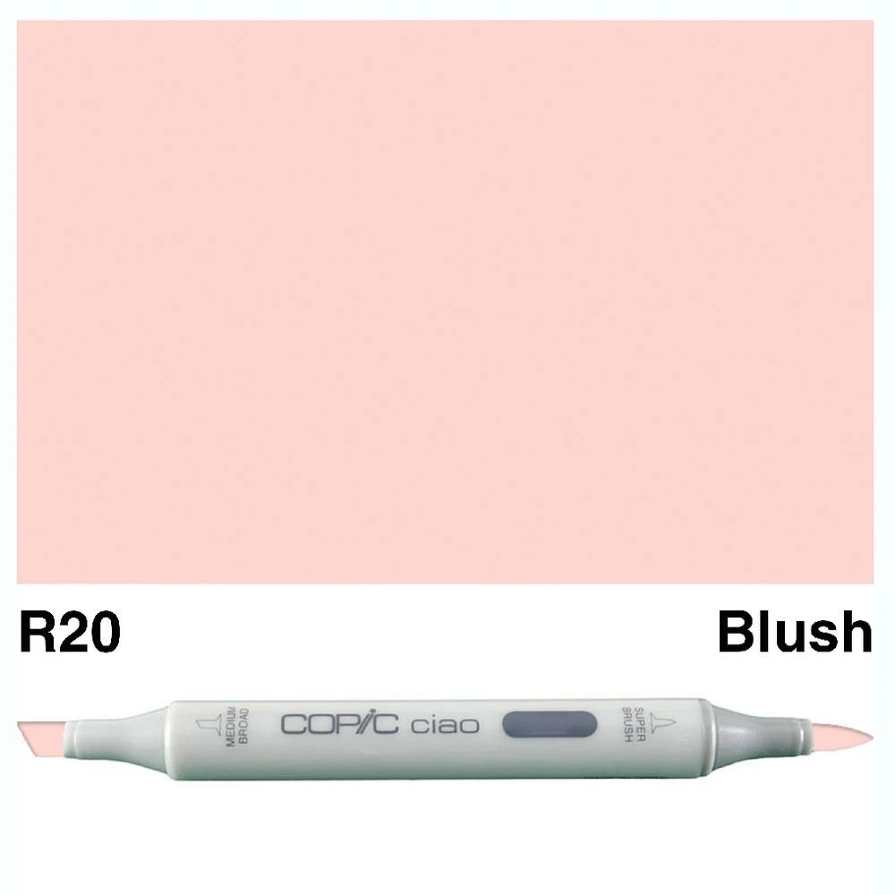 3 Copic Ciao Dual Nib Marker R20 Blush, 3 of 3