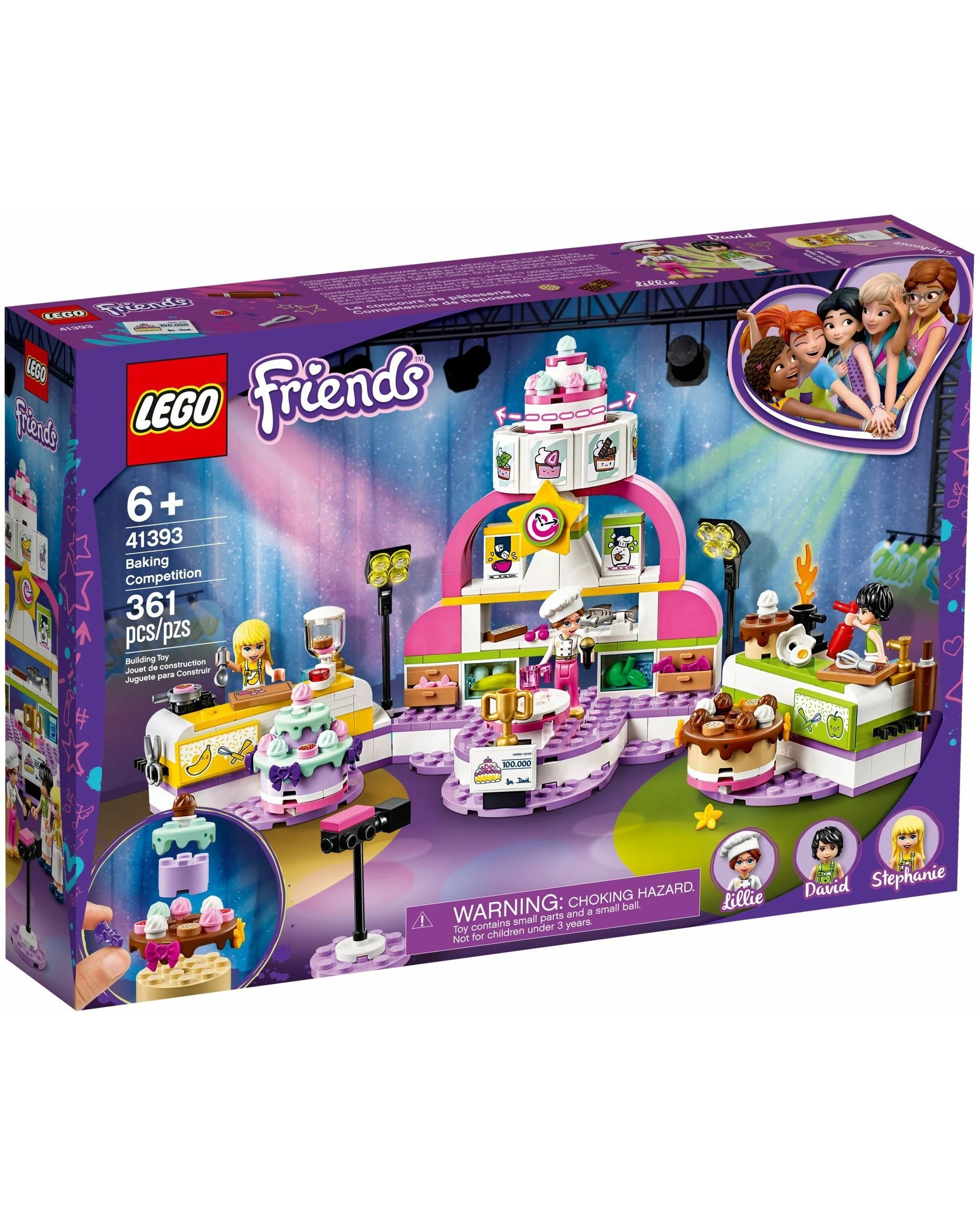 1 LEGO Friends 41393: The Big Bake Show, 1 of 4