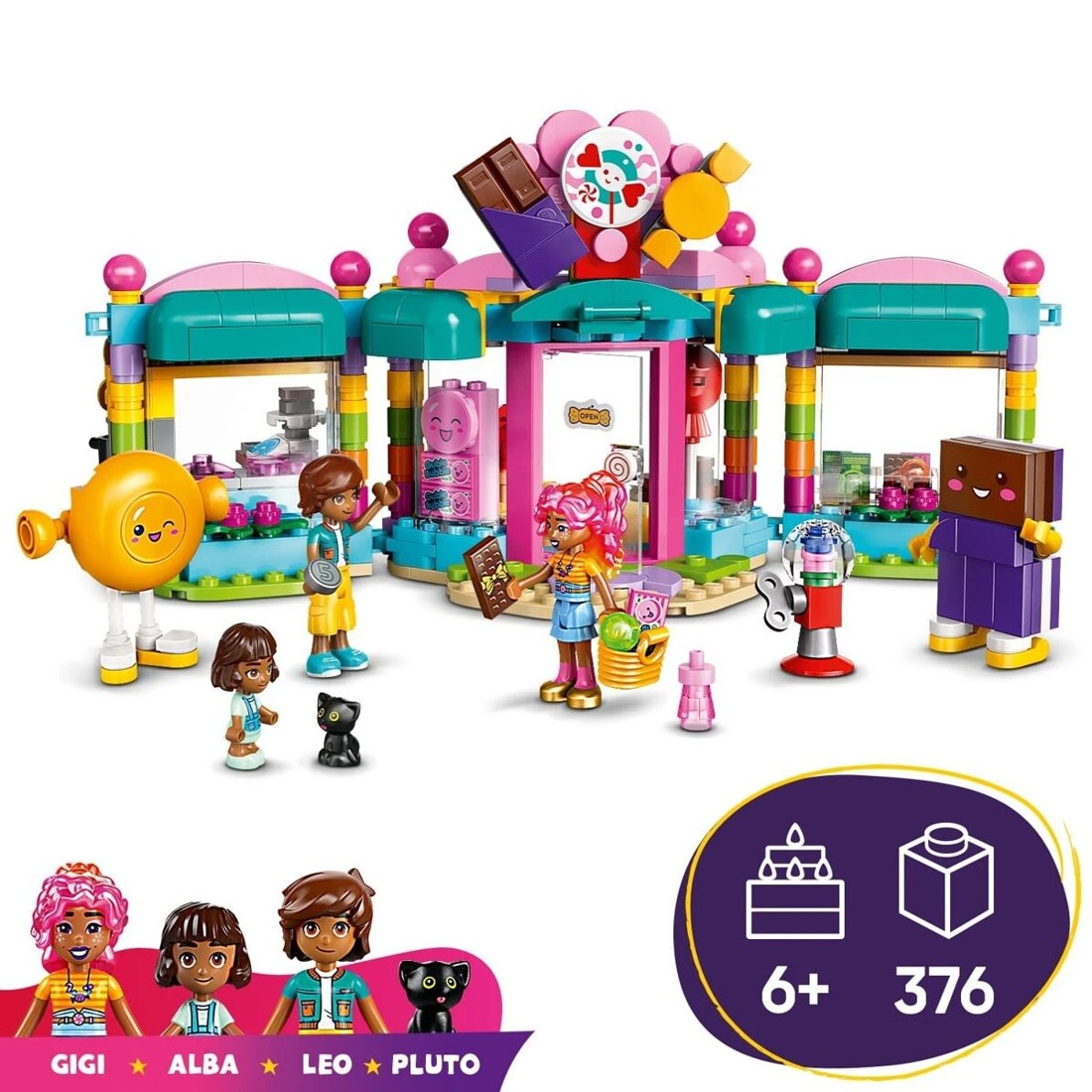 4 LEGO Friends Heartlake City Sweet Shop 42649, 4 of 10