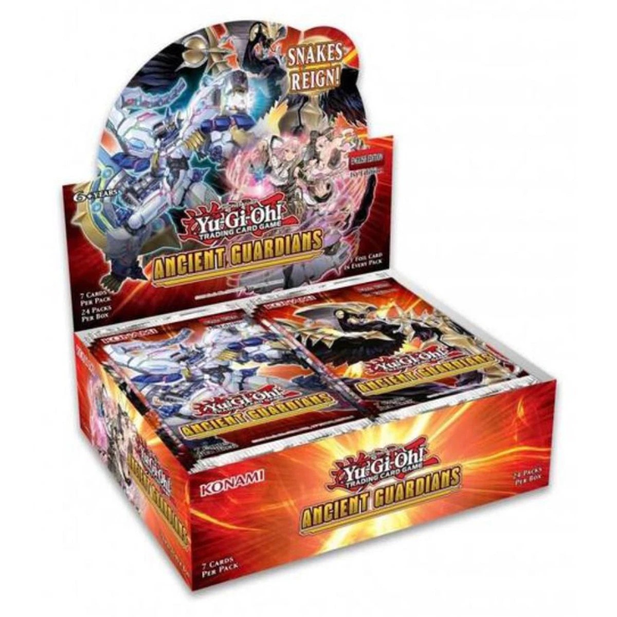 1 Konami Ancient Guardians Booster Box Yugioh, 1 of 1