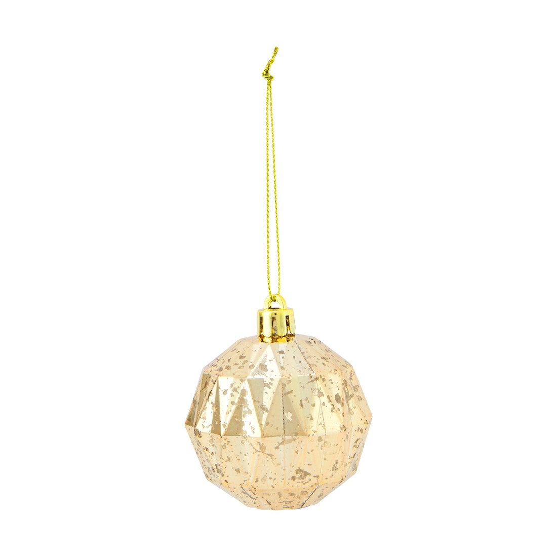 4 10 Pack 6cm Gold Baubles, 4 of 6