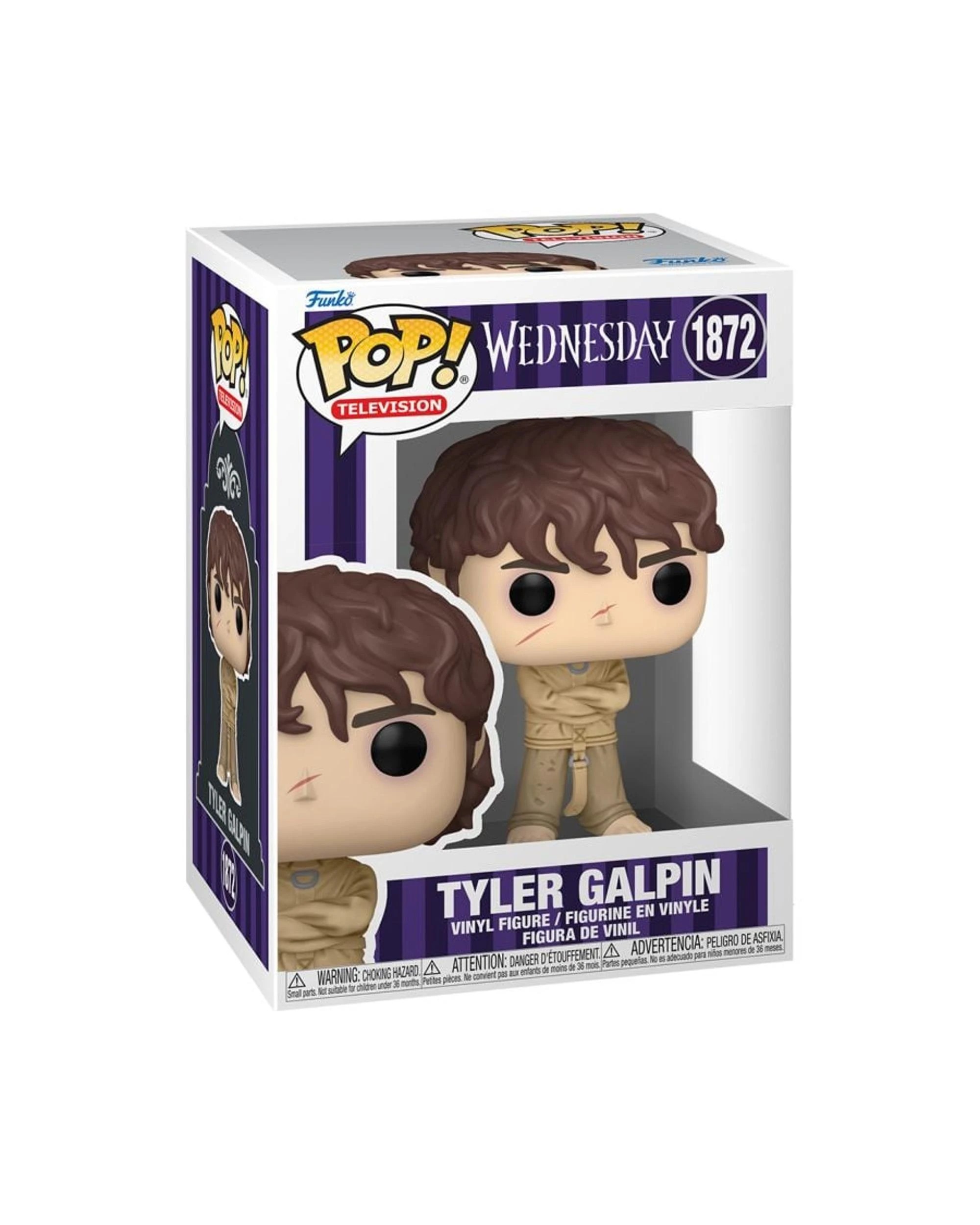 3 Wednesday Tyler Galpin Funko POP! Vinyl, 3 of 3