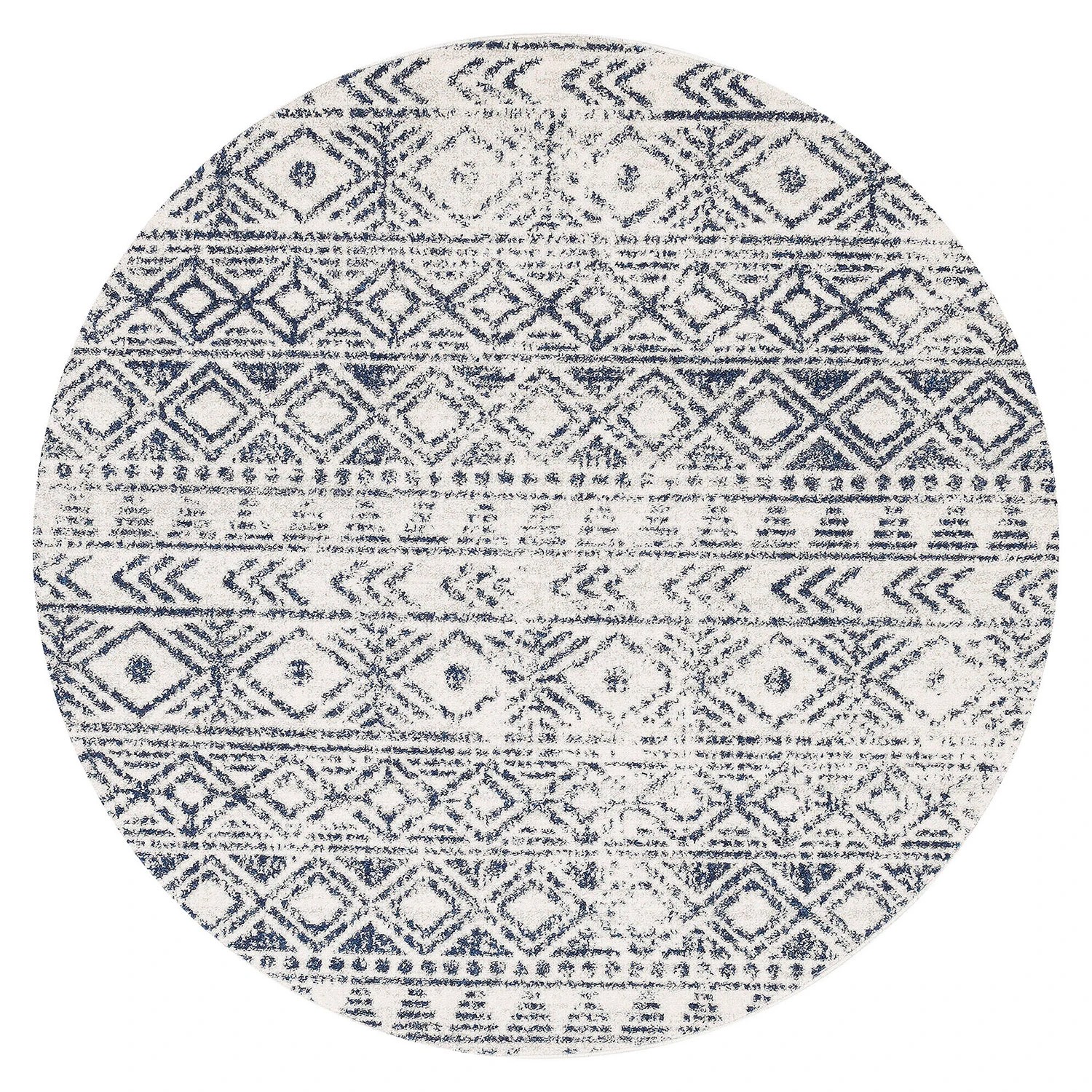 2 Common Ground Rugs Bluebay 456 150x150cm - Small Round Rug - Blue, 2 of 5