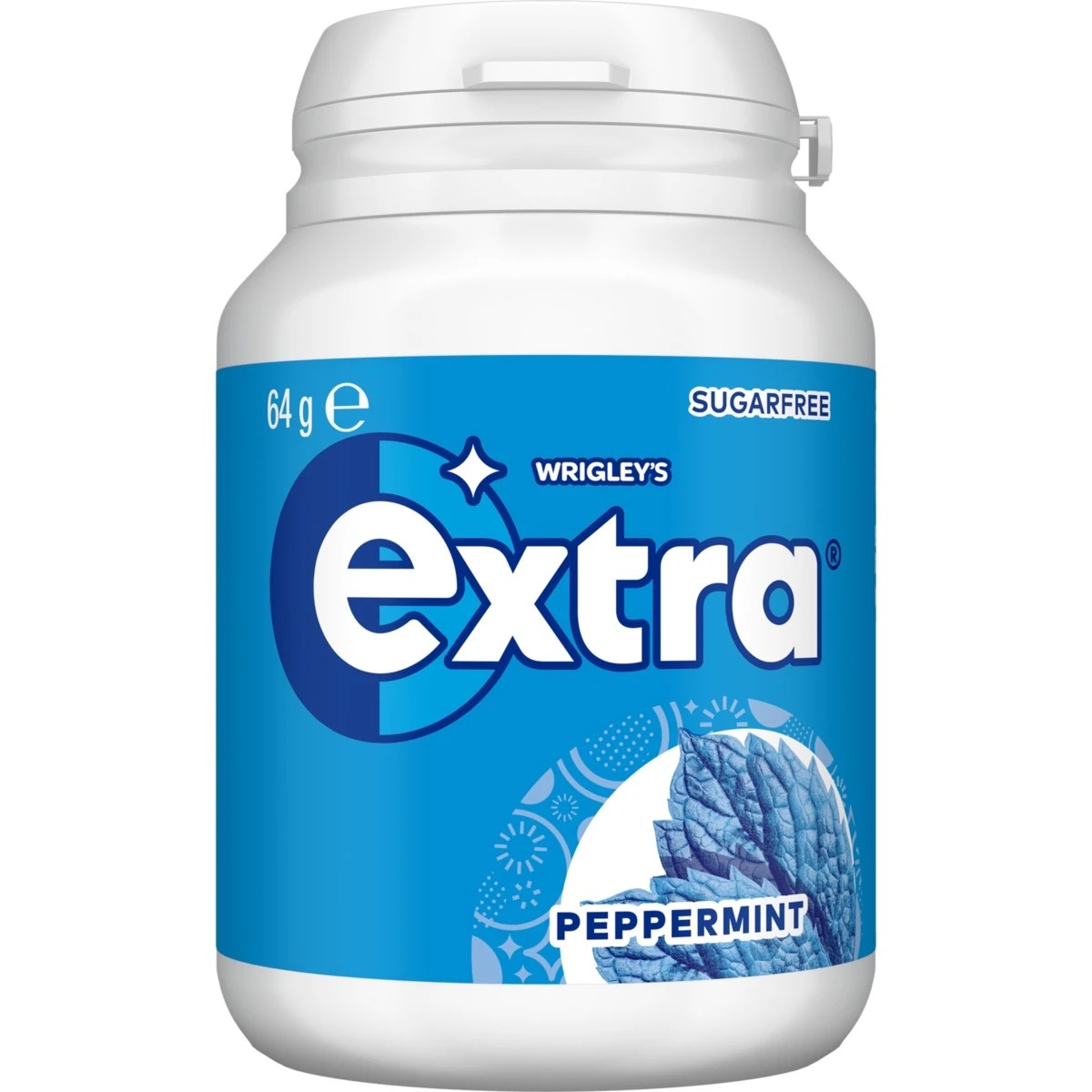 1 46 Piece Wrigley's Extra Peppermint Gum 64g, 1 of 5