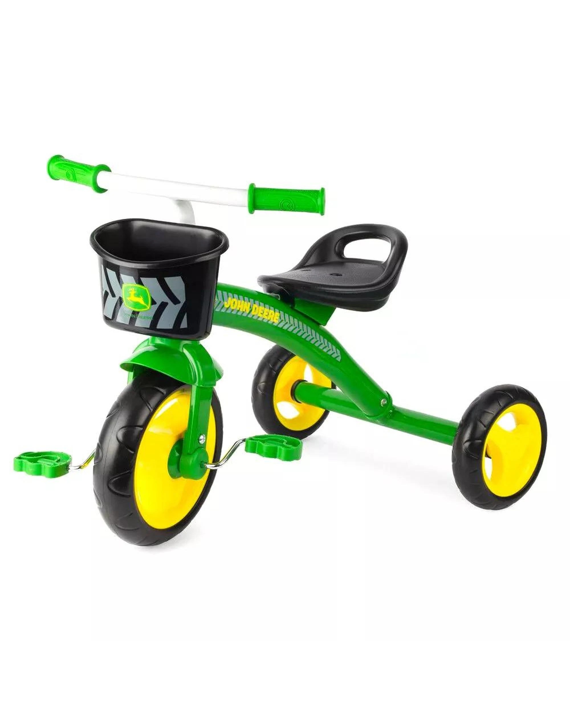 1 John Deere Steel Tricycle Green 2y, 1 of 4