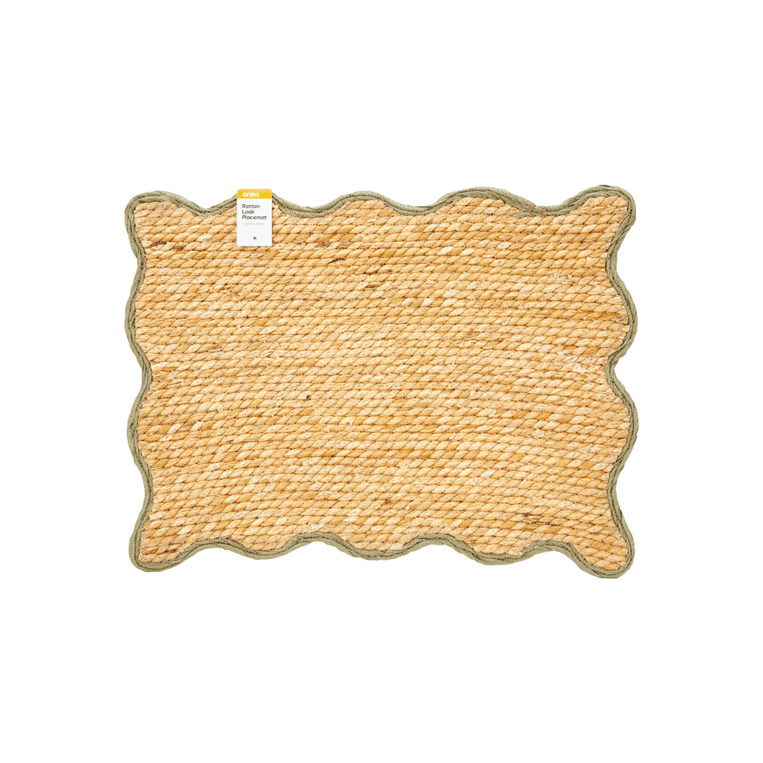 3 Rattan Look Placemat, 3 of 3