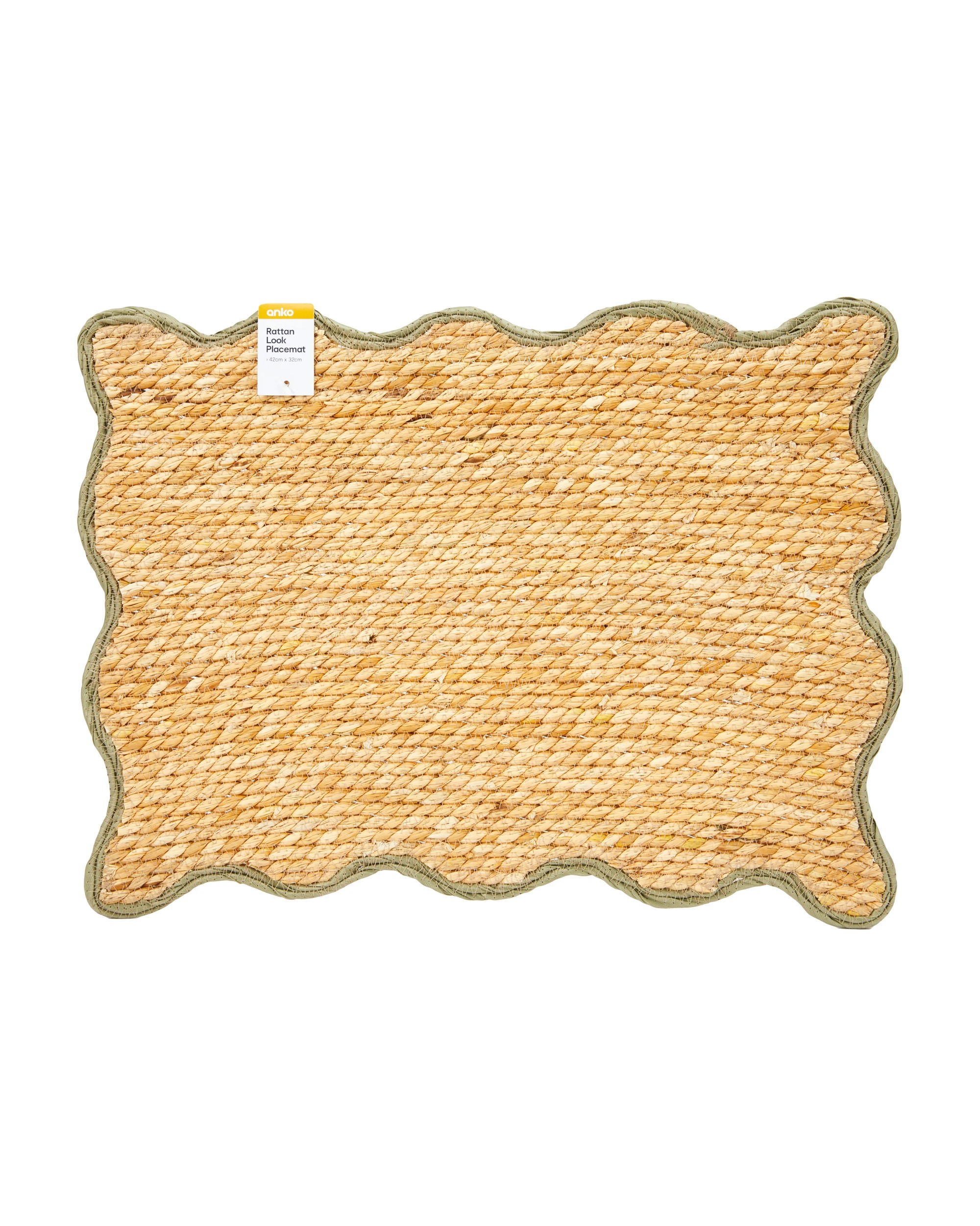 3 Rattan Look Placemat, 3 of 3