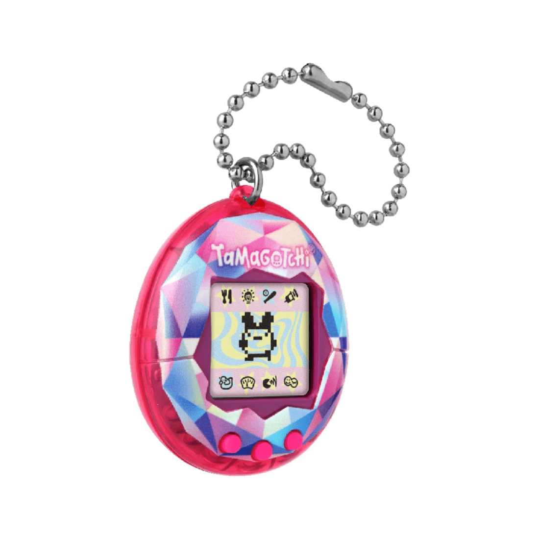 3 Bandai Tamagotchi Original Gen 2 - Pink Treasure Jewel, 3 of 4
