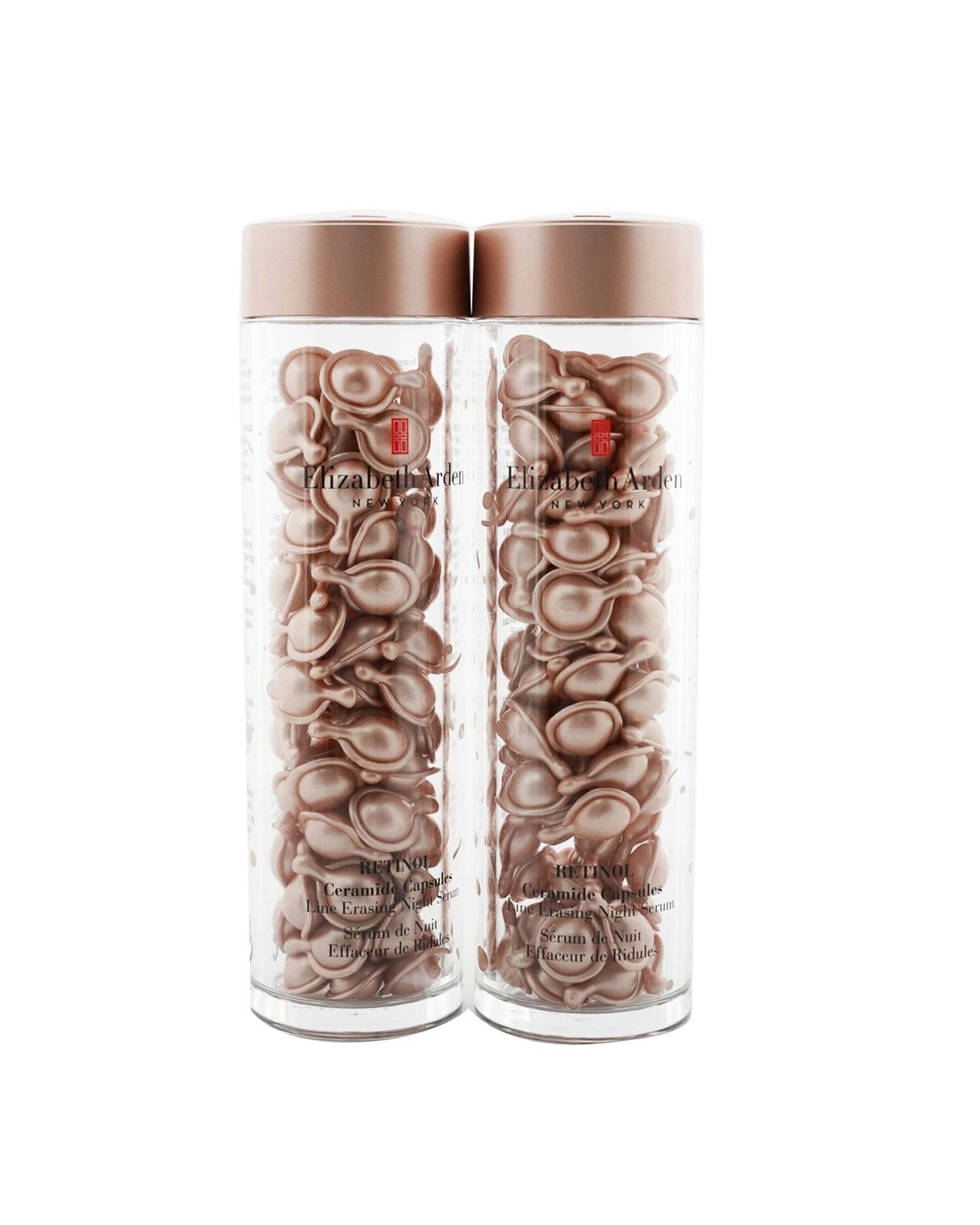 1 Elizabeth Arden Ceramide Retinol Capsules - Line Erasing Night Serum Duo 2x90caps, 1 of 3