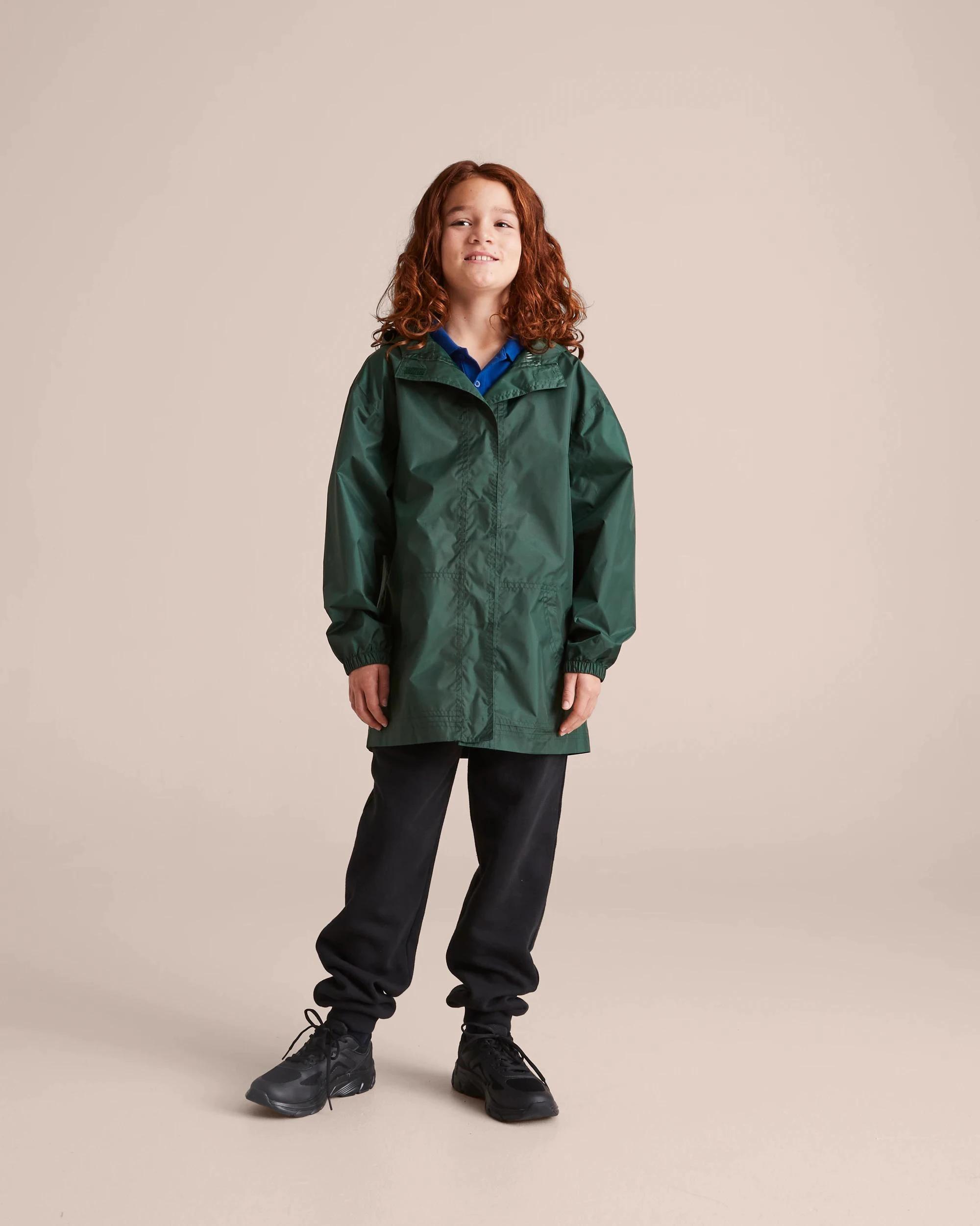 8 Target Kids Unisex Spray Jacket GREEN, 8 of 10