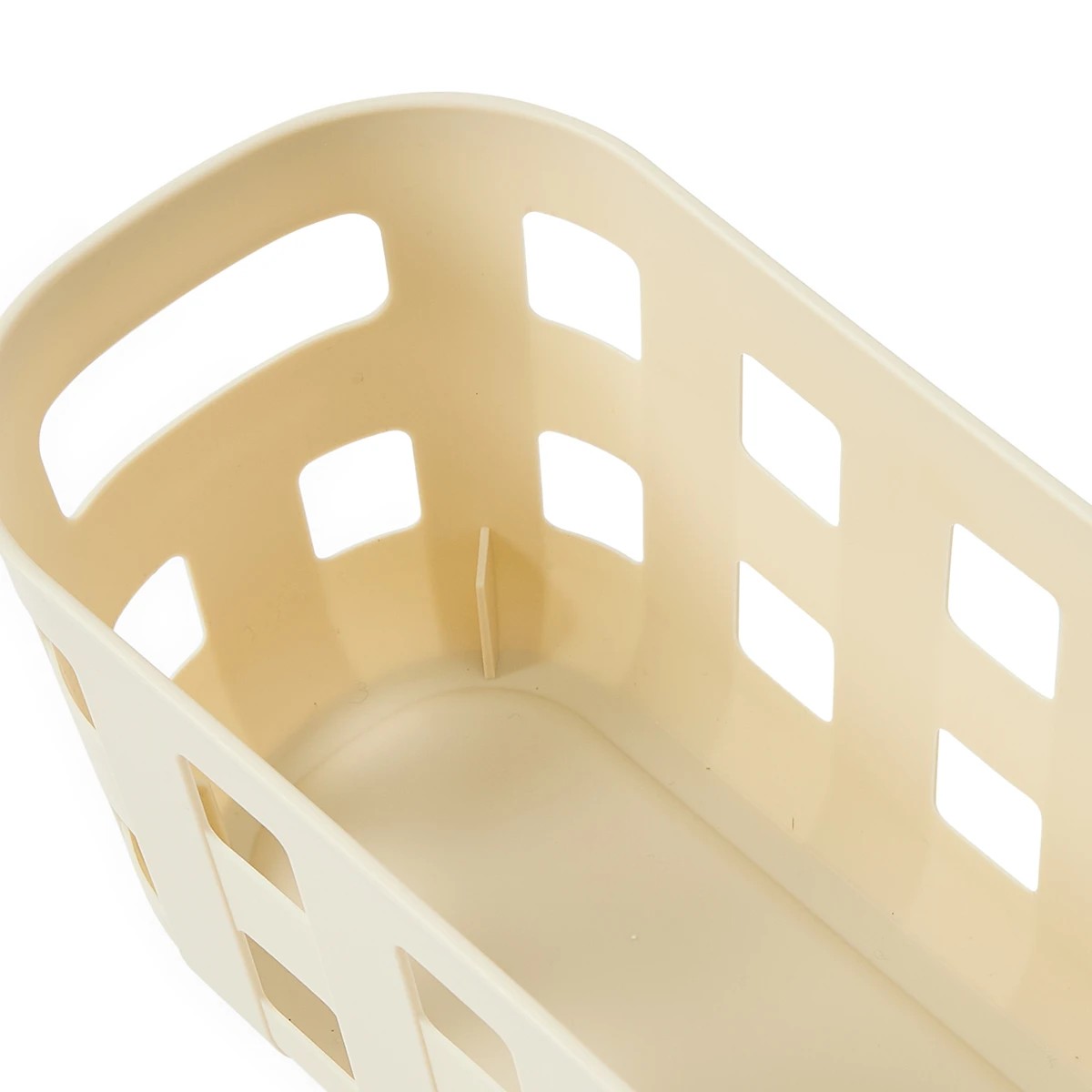 8 5.6L Rectangle Trellis Basket with Lid - Beige, 8 of 10