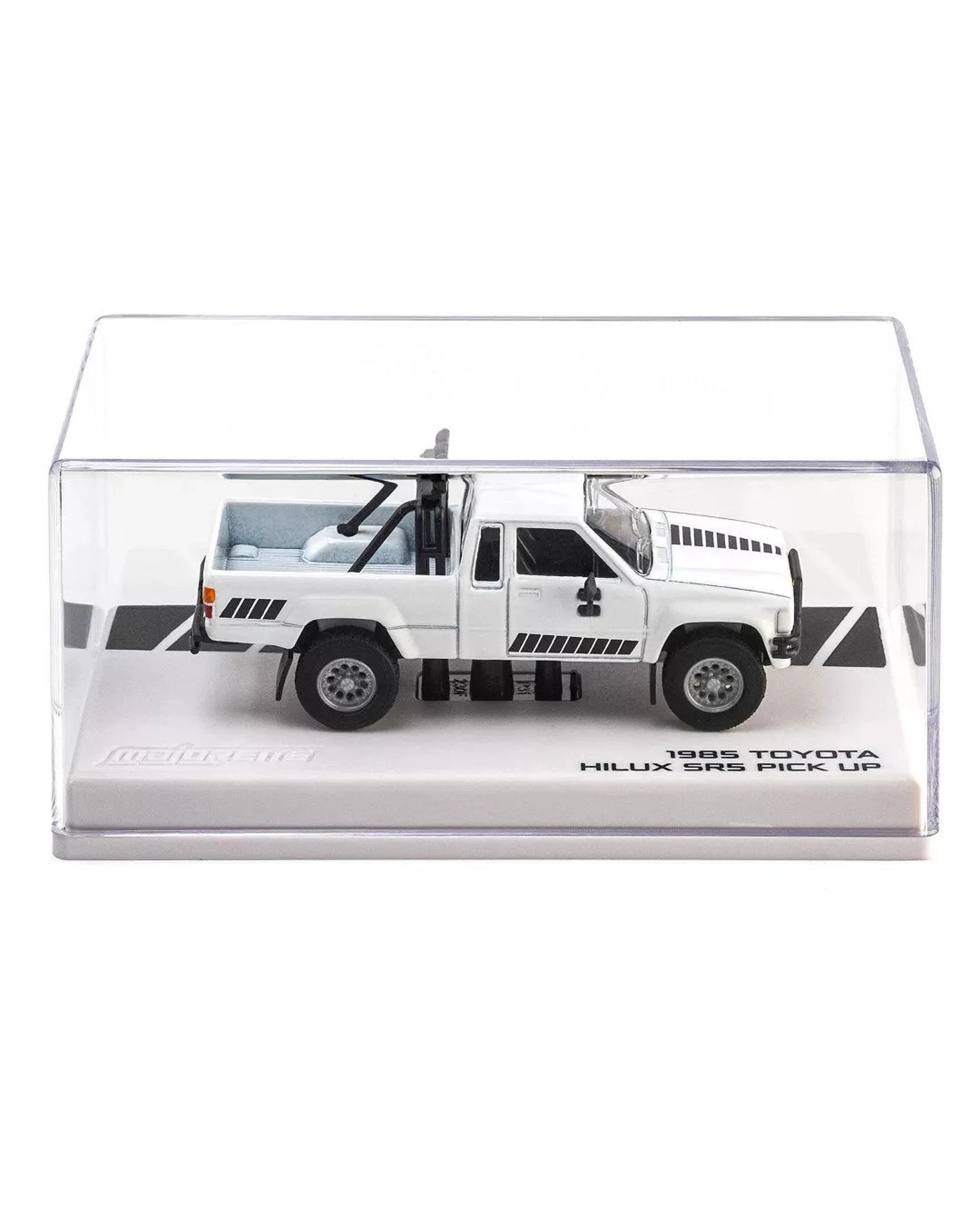 3 Majorette Collection Series 1985 Toyota Hilux SR5 Pick Up Diecast Vehicle - White, 3 of 6