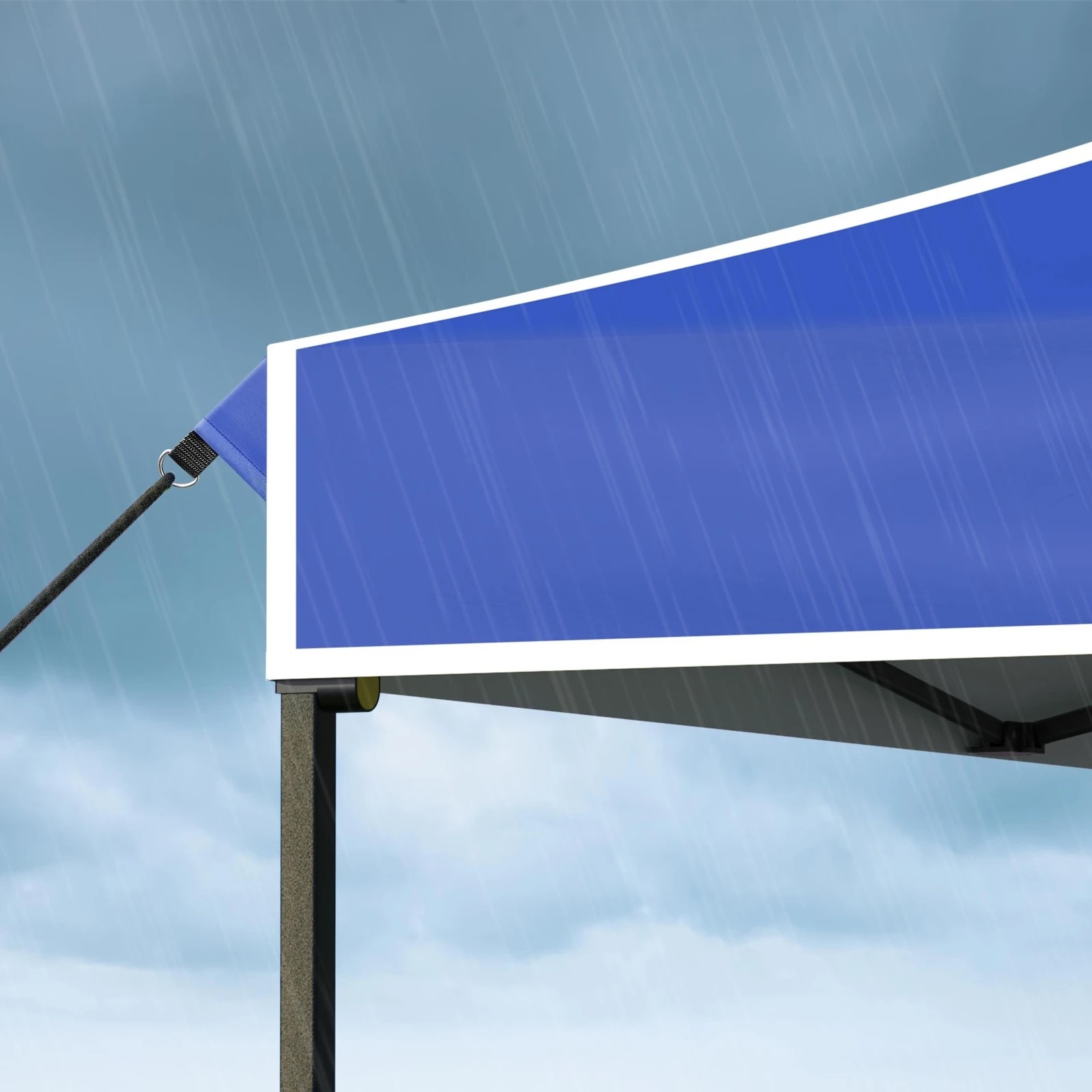 4 Alfordson Gazebo 3x6m Pop Up Marquee Canopy - Blue, 4 of 10