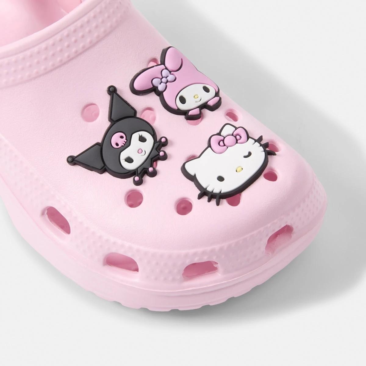 4 Junior Hello Kitty License Clogs HELLO KITTY PINK, 4 of 4