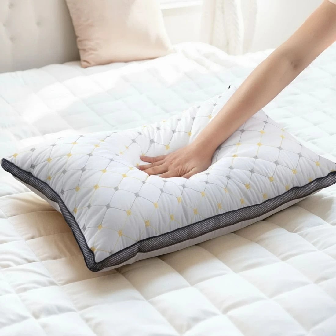 4 Giselle 4pcs Pillows Microfibre - Multi, 4 of 6