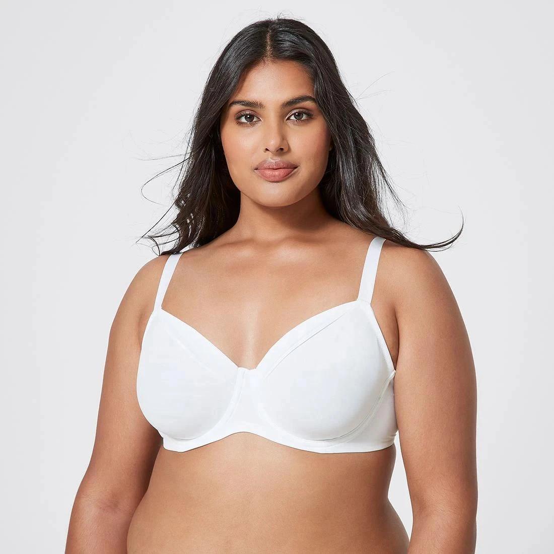 4 Target Minimiser Bra WHITE, 4 of 4