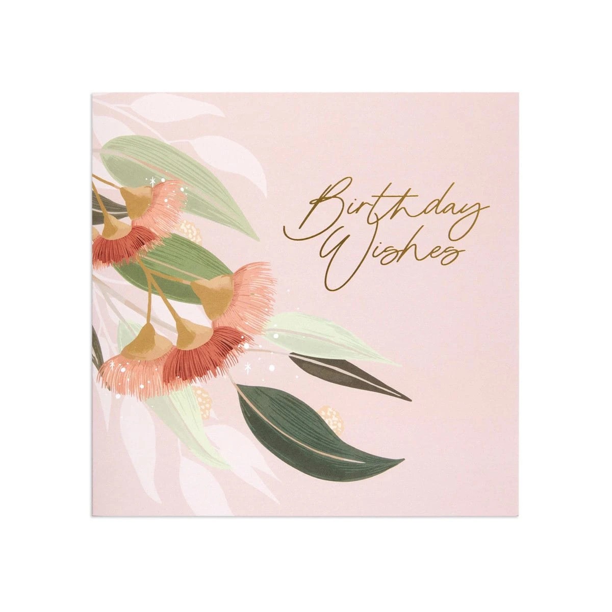 3 Hallmark Birthday Card - Australian Spirit Among The Gum Trees Pink, 3 of 3