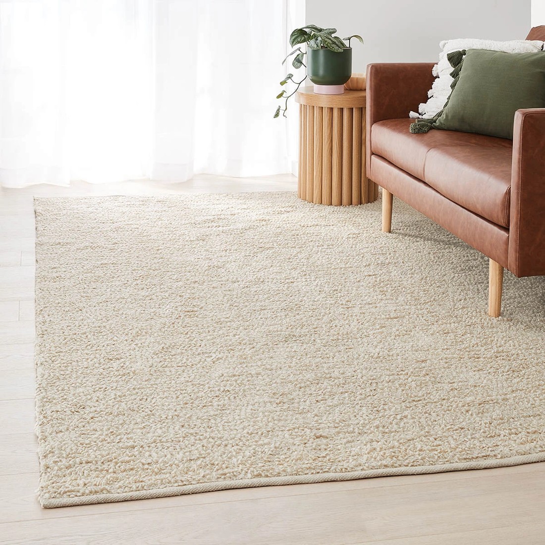 1 Mali Boucle Rug - Natural, Extra Large - 270cm x 180cm, 1 of 5