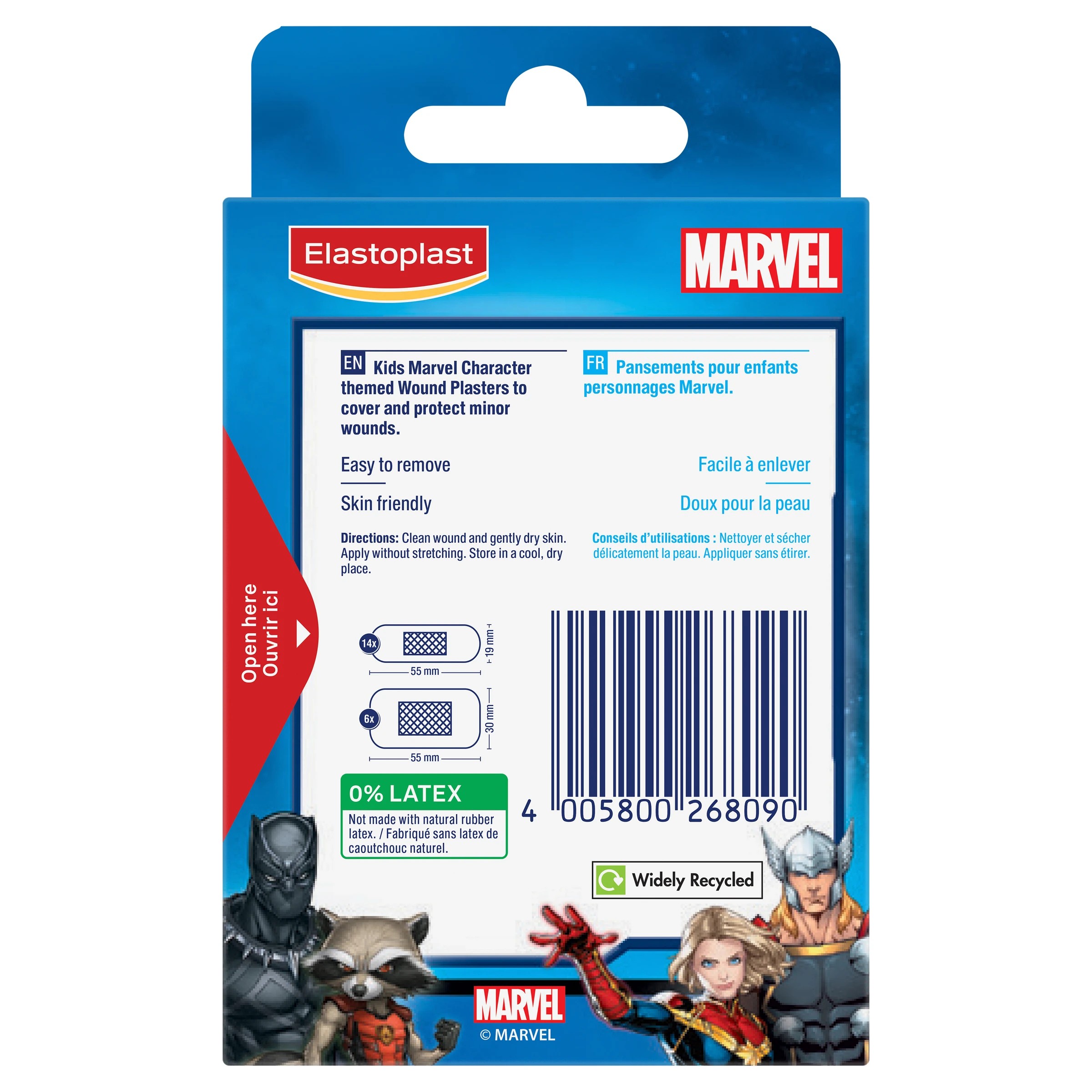 2 20 Pack Marvel Elastoplast Plasters, 2 of 10