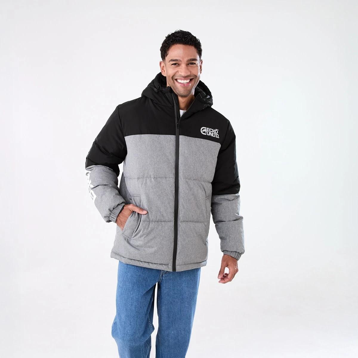 2 Ecko License Puffer Jacket Black, 2 of 9