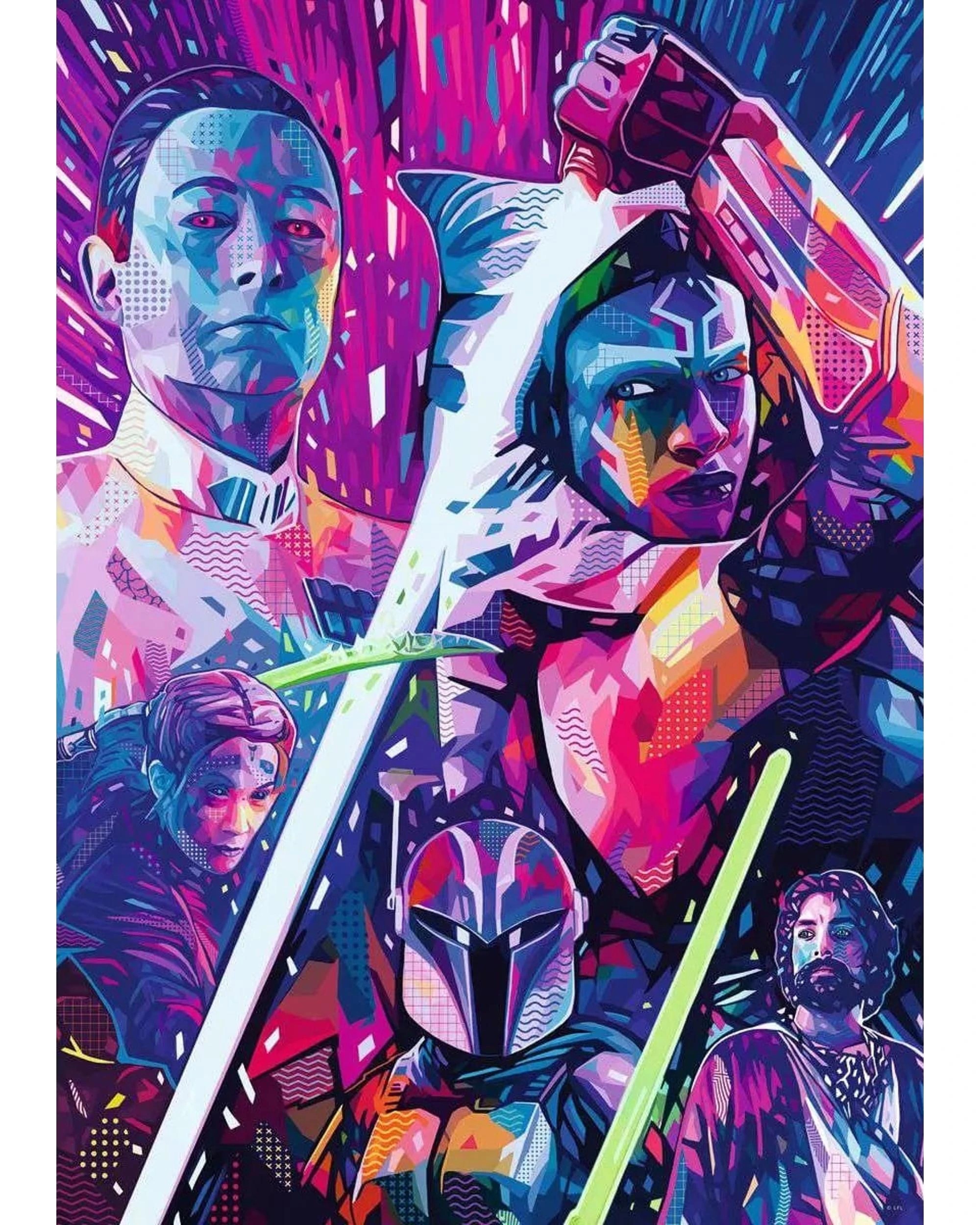 2 Ravensburger Star Wars Hyperspace Collection Ahsoka 500 Piece Jigsaw Puzzle, 2 of 2